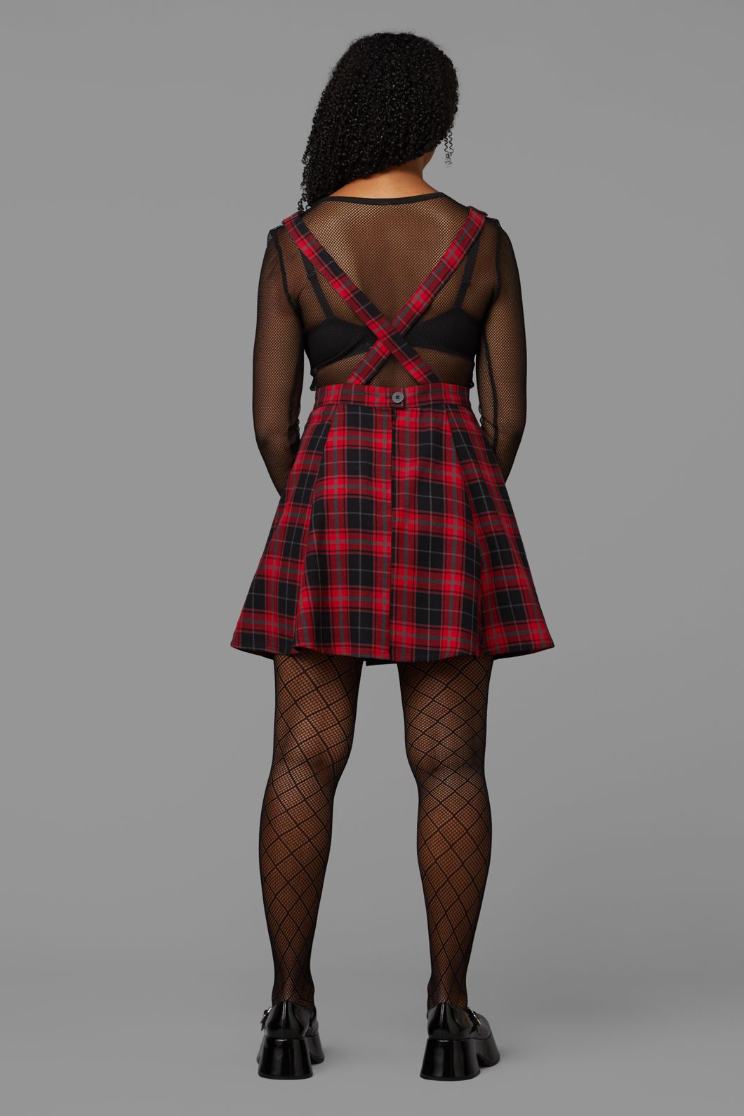 Black Friday - Life On Mars Pinafore - red