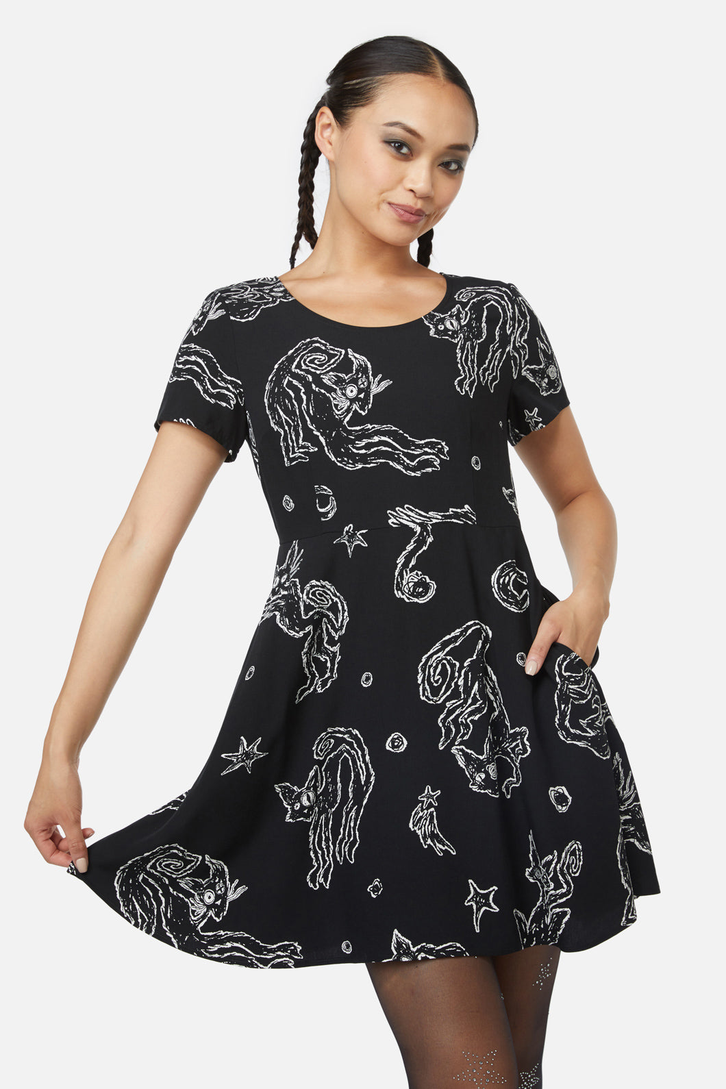 Black Friday - Shadows Dress - black