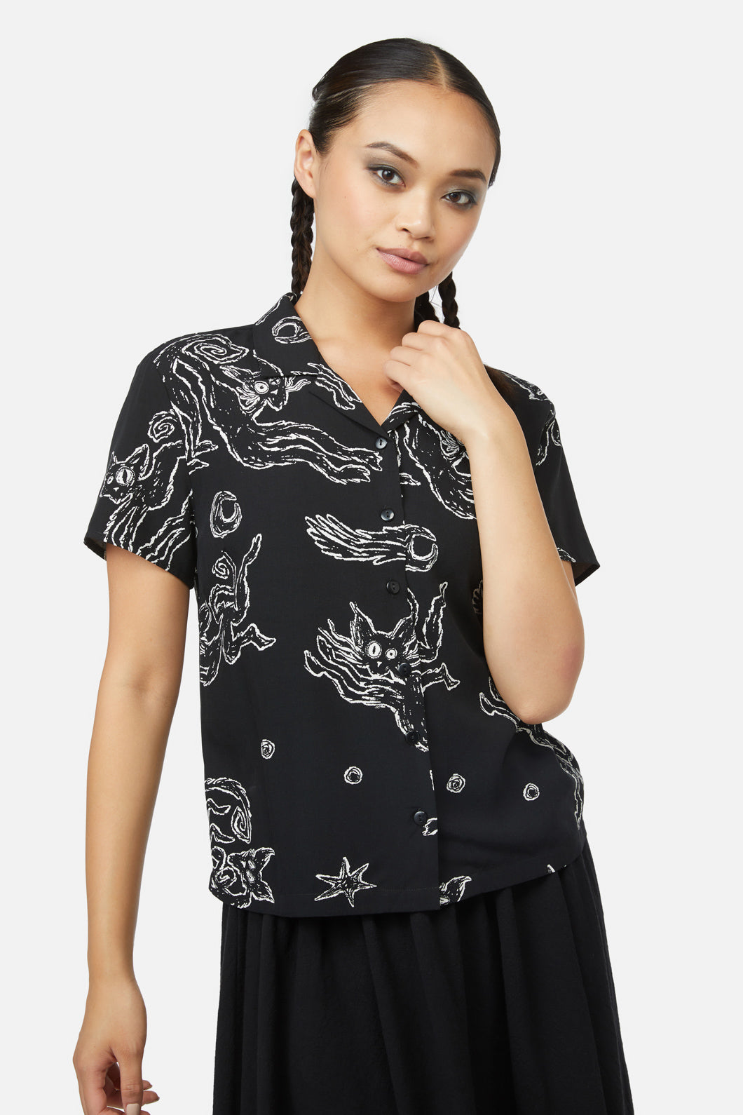 Black Friday - Shadows Blouse - black