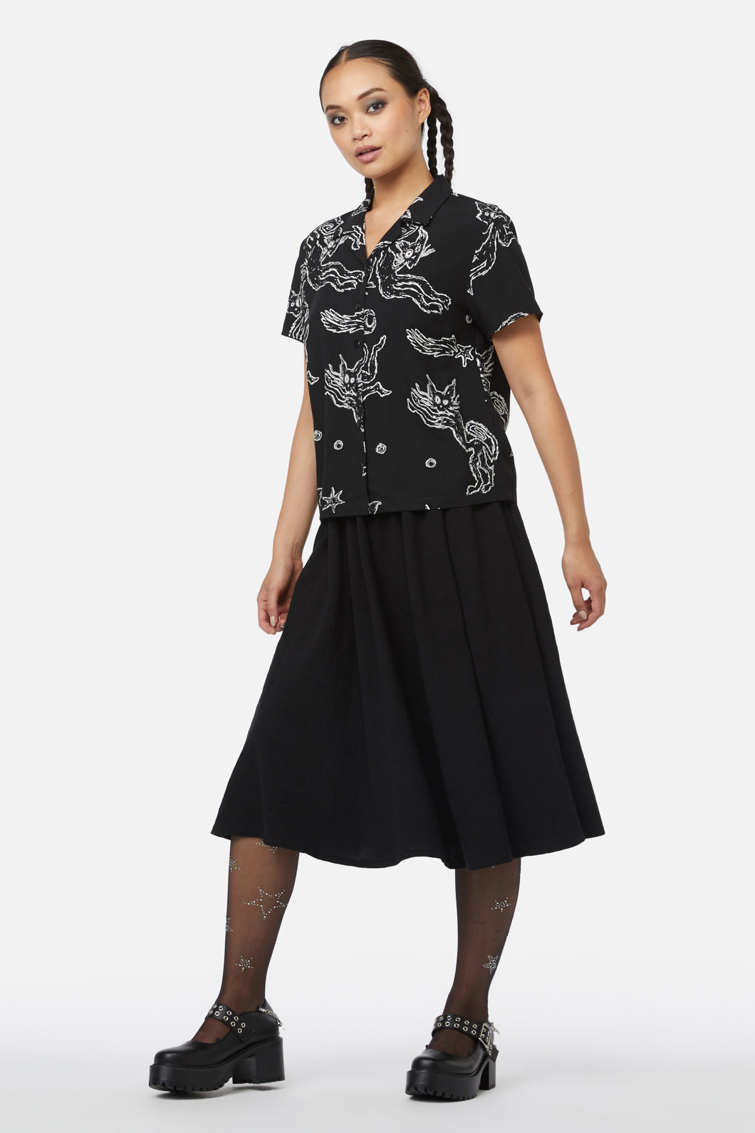 Black Friday - Shadows Blouse - black