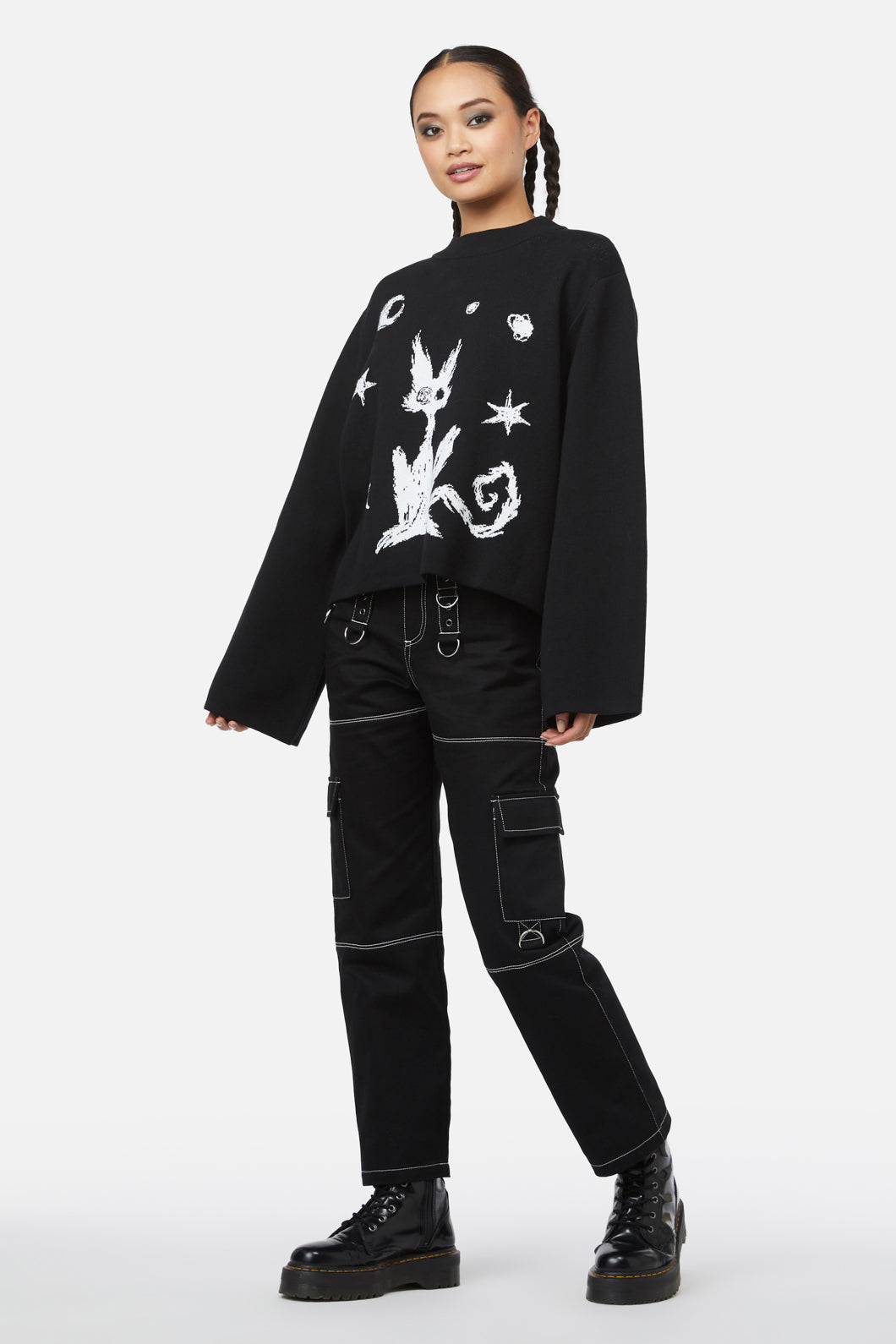 Black Friday - Shadows Knit - black