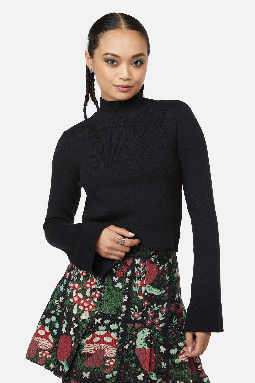 Black Friday - Night Cat Knit - black