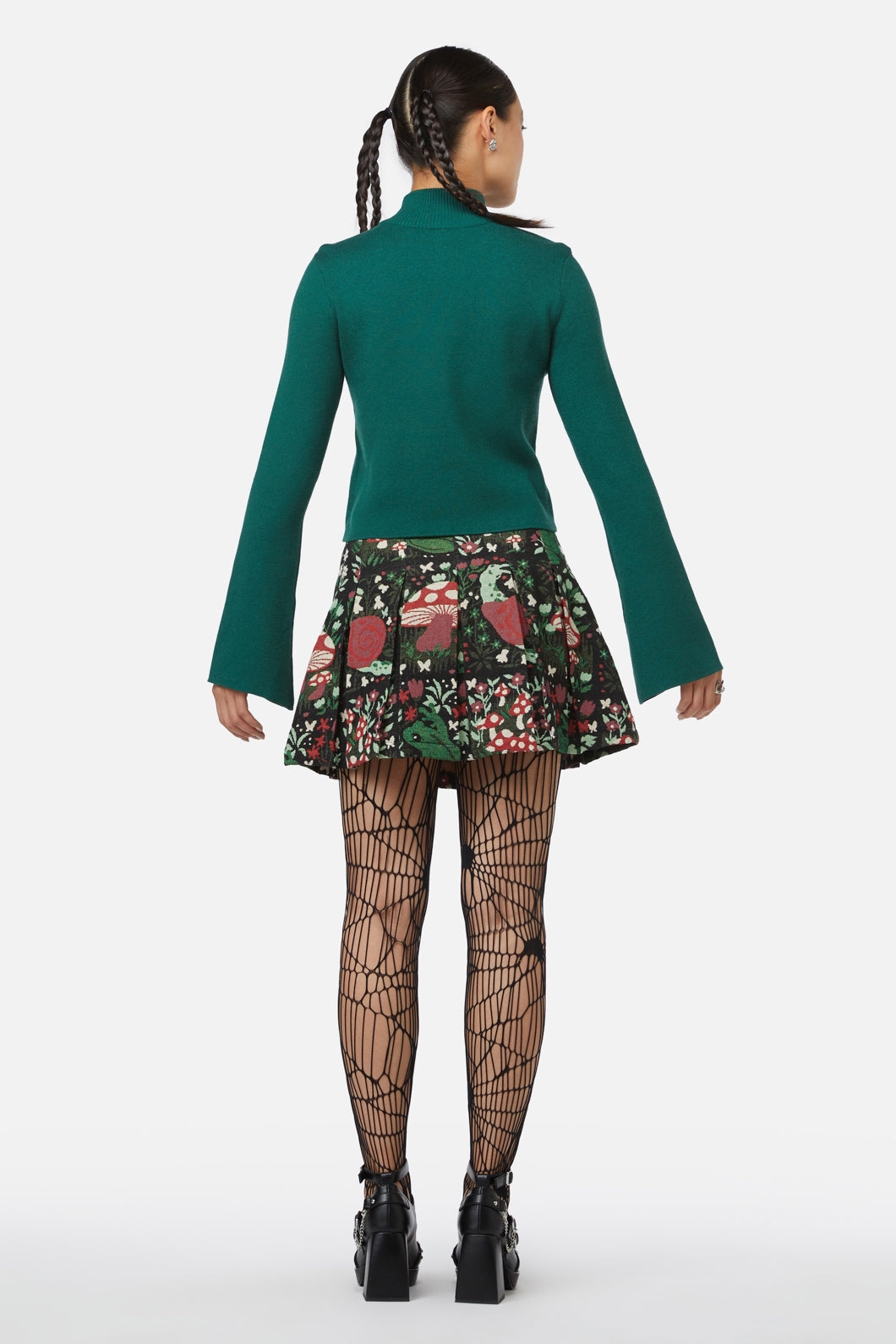 Black Friday - Night Cat Knit - green