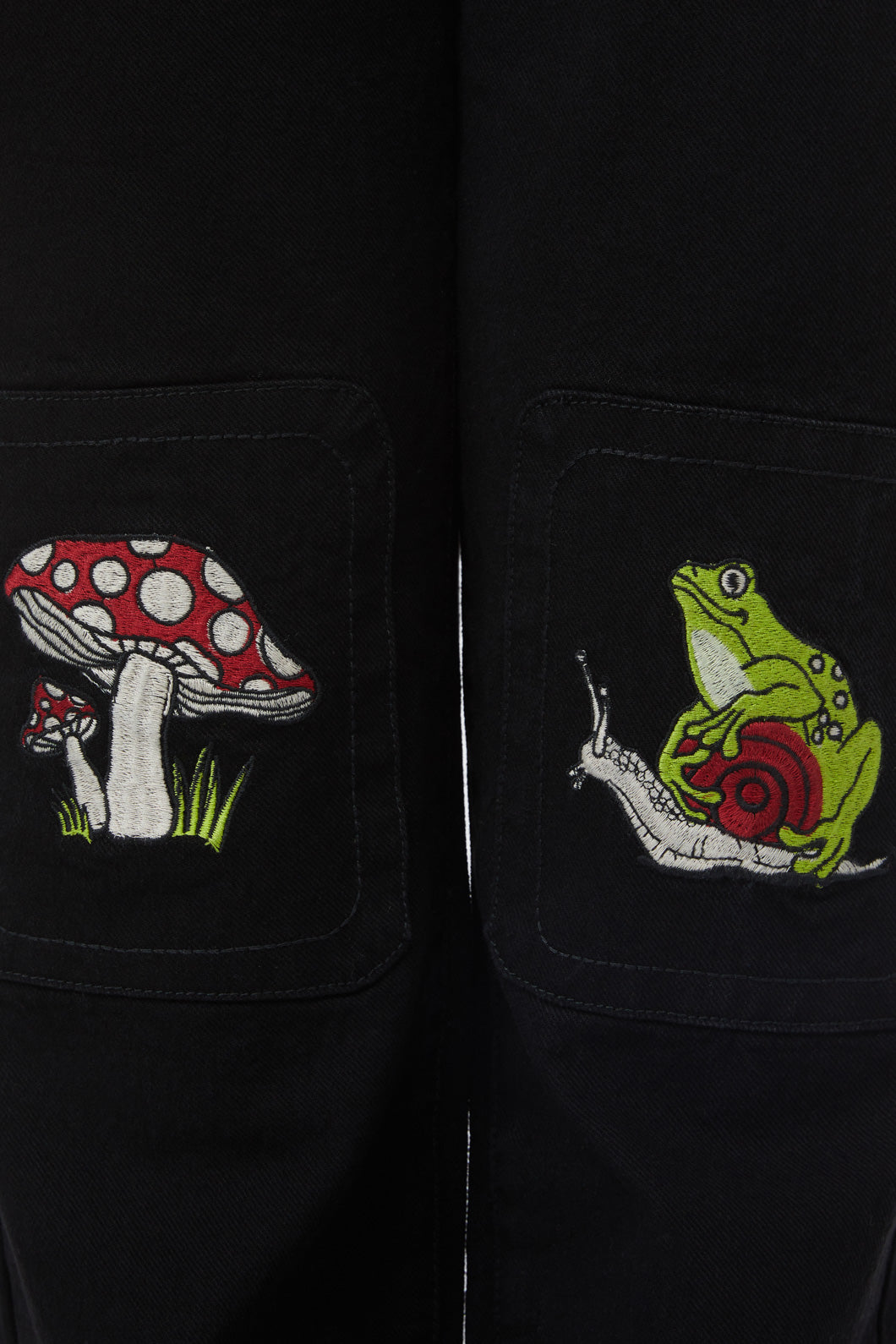 Black Friday - Frog Patch Jean - black