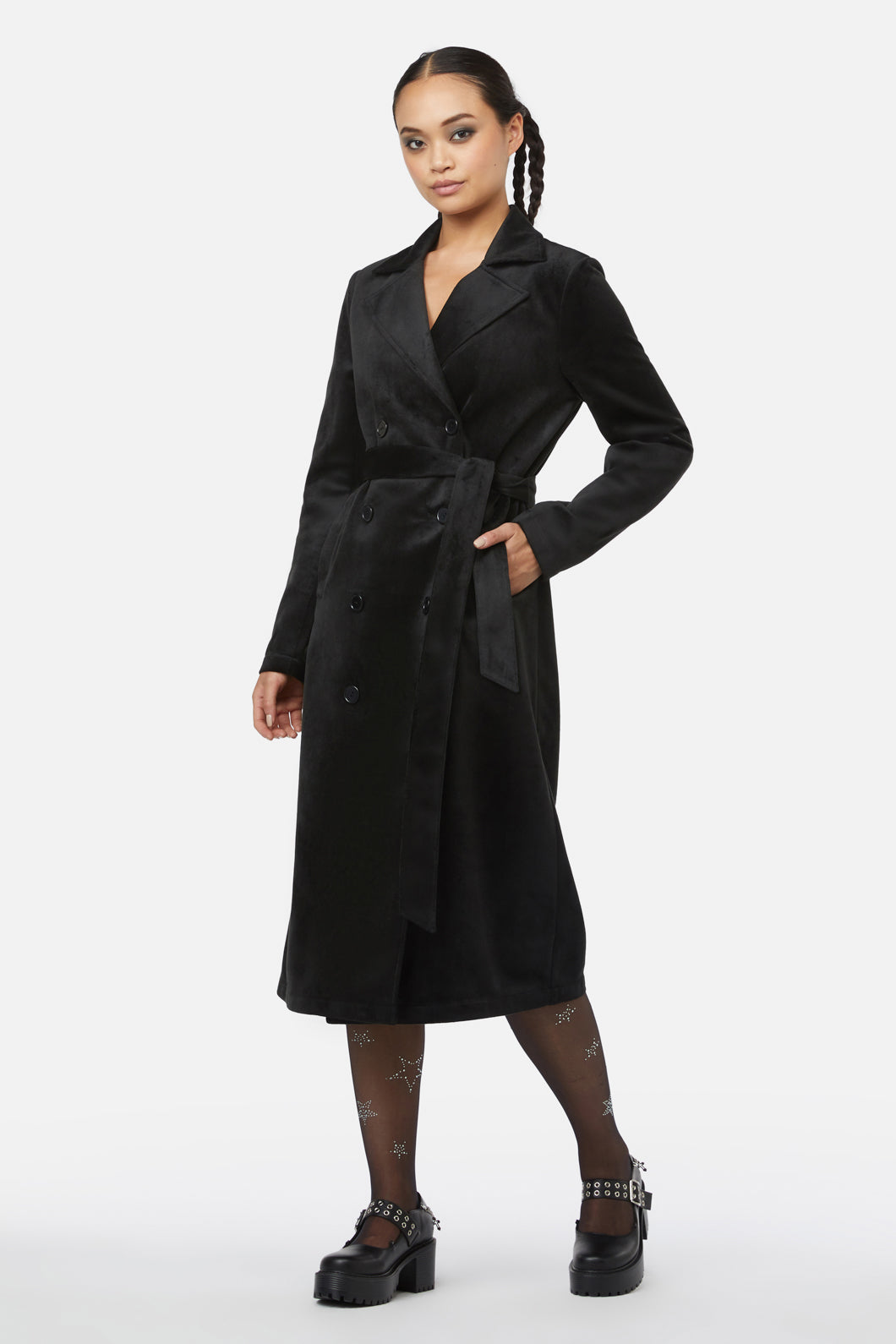 Black Friday - Snail Mail Coat - black