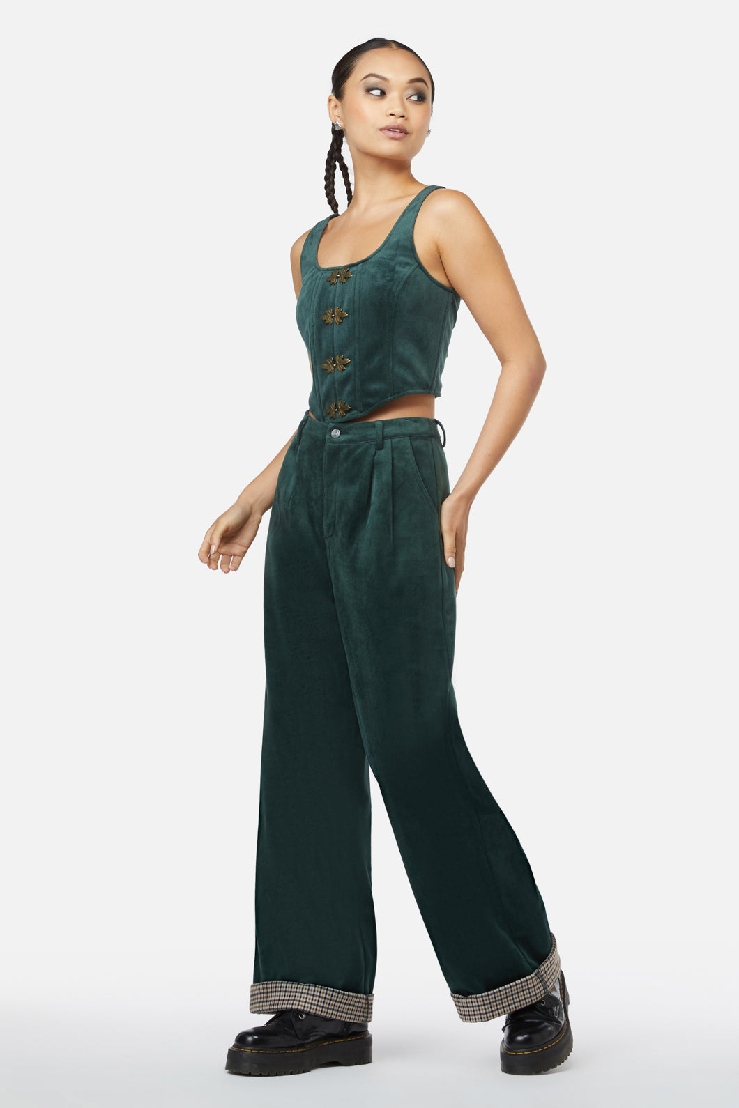 Black Friday - Snail Mail Corset - green