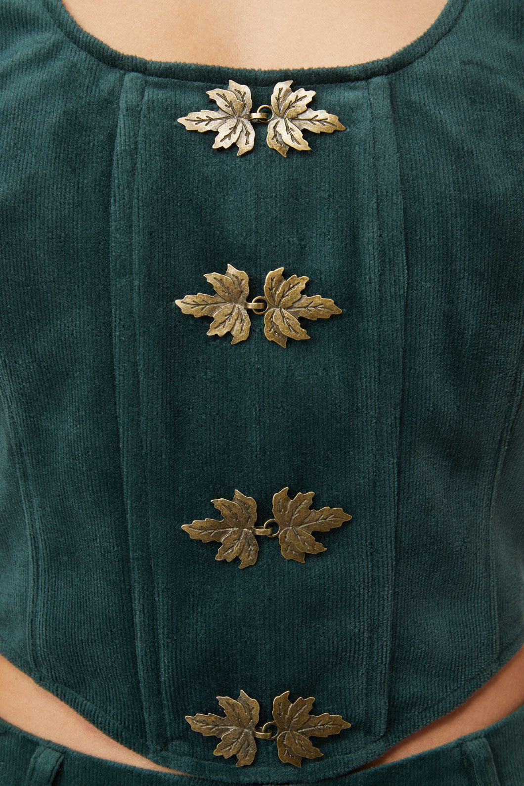 Black Friday - Snail Mail Corset - green
