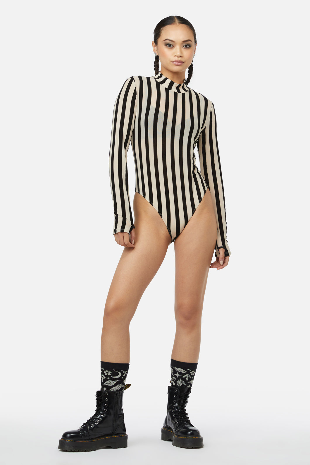 Black Friday - Busy Bodysuit - beige
