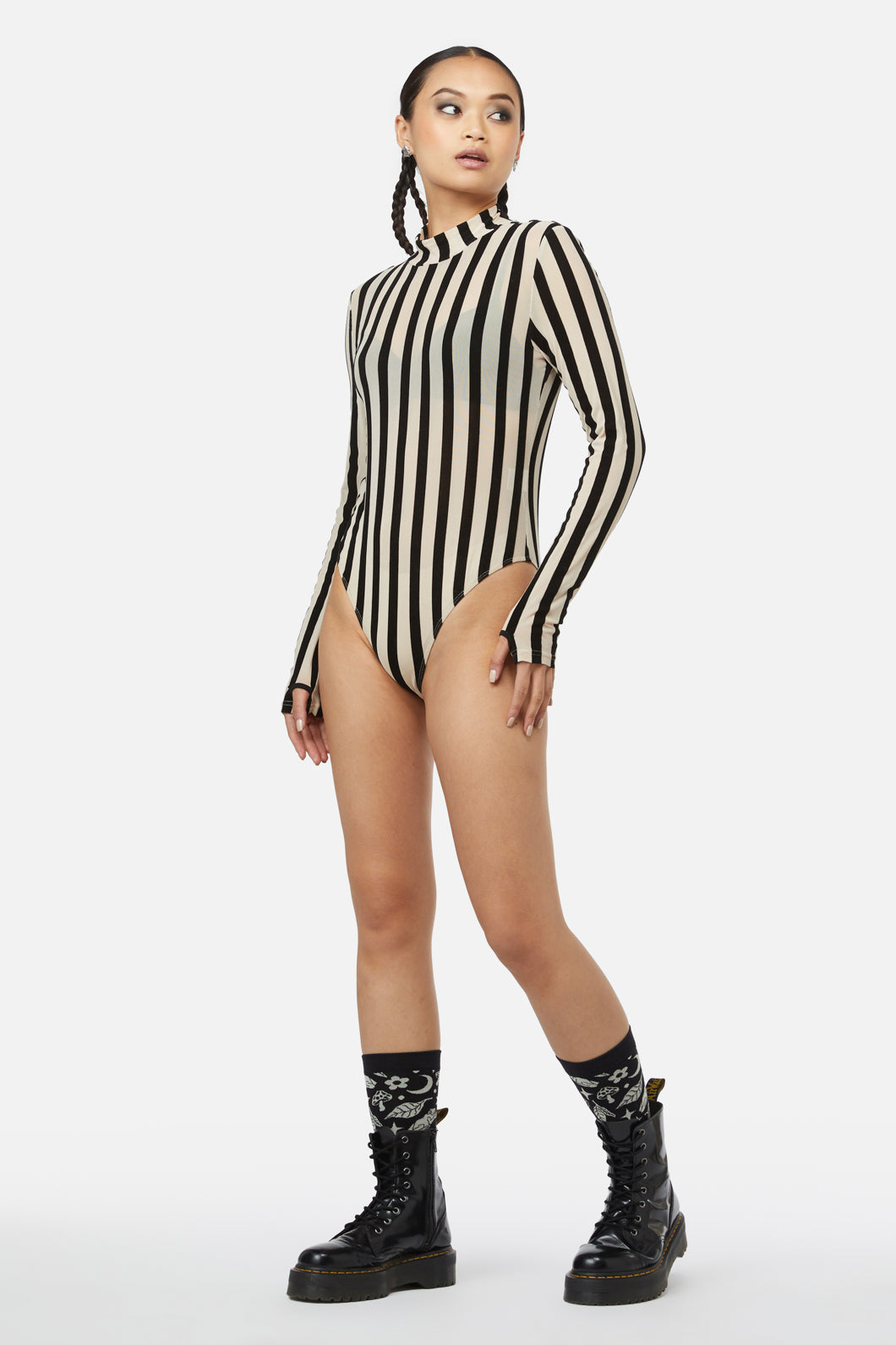 Black Friday - Busy Bodysuit - beige