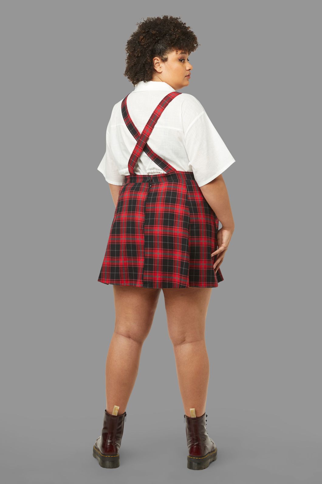 Black Friday - Curve Life On Mars Pinafore - red