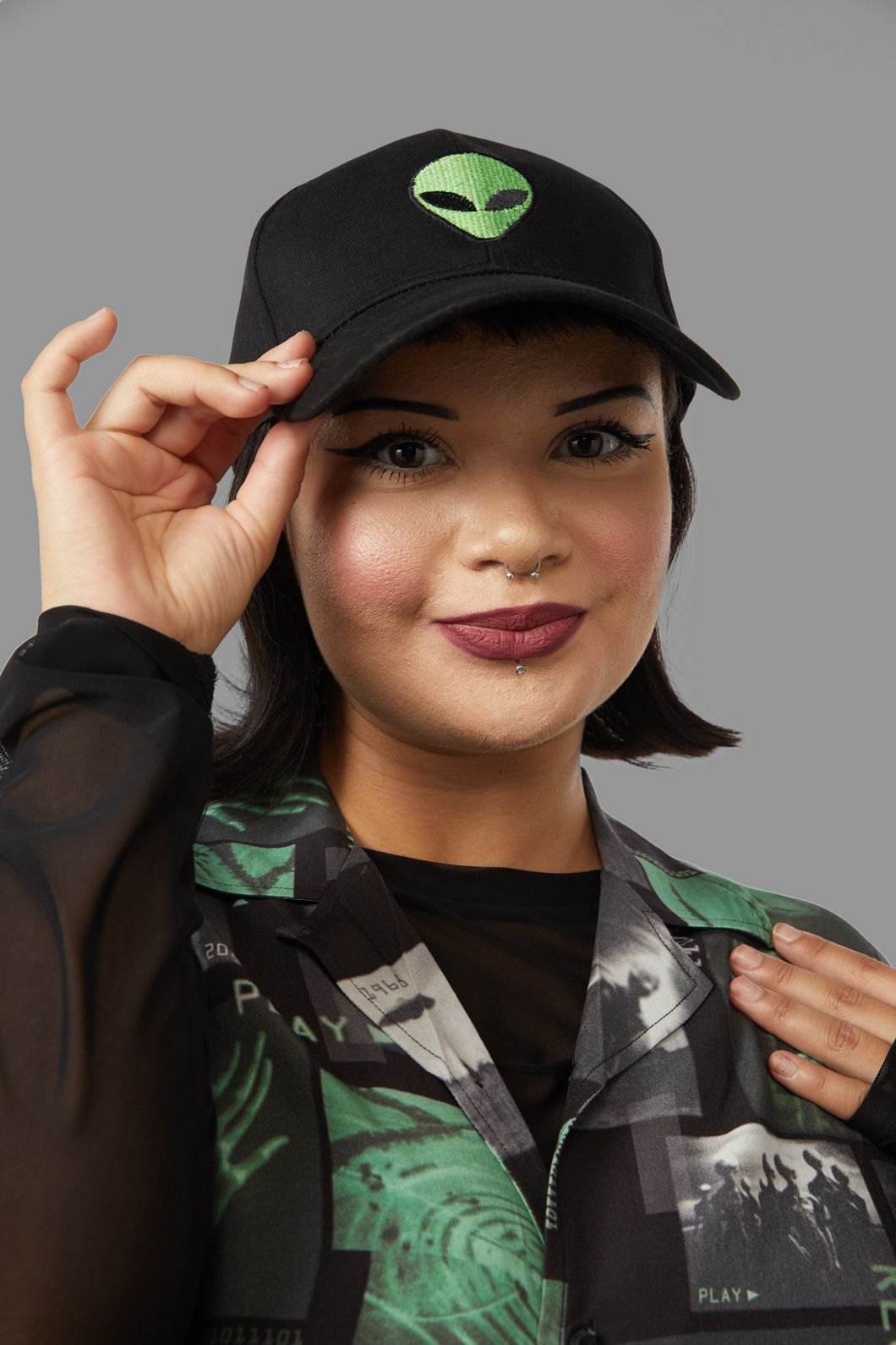 Black Friday - Alien Cap - black