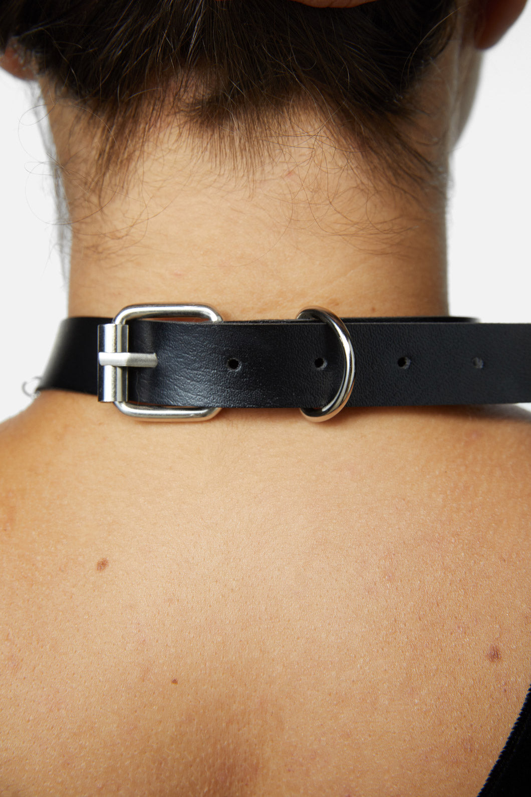 Dangerfield - Cross & Chain Choker - black