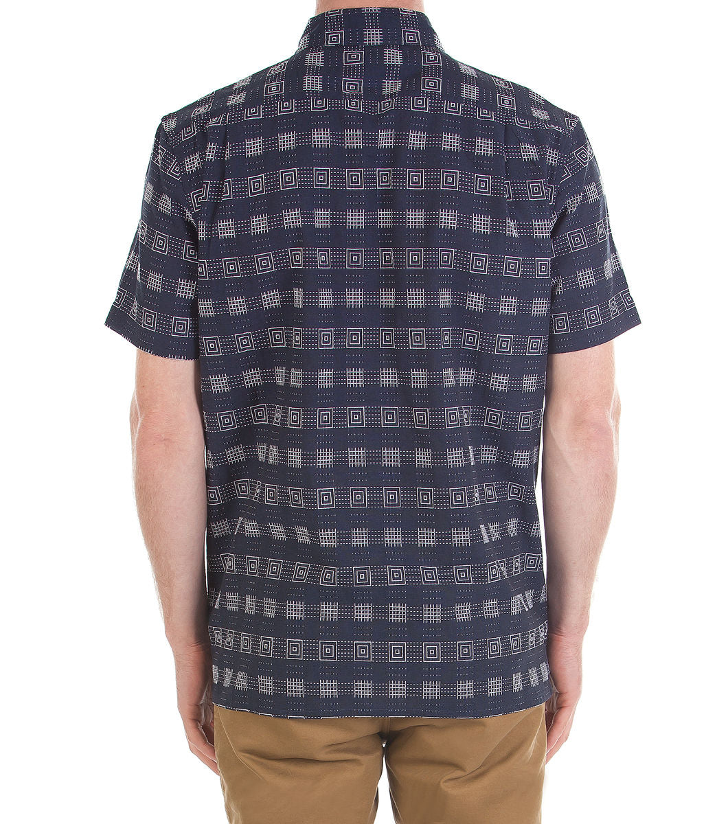 Dangerfield - Relax Fit SS Shirt Emb - navy