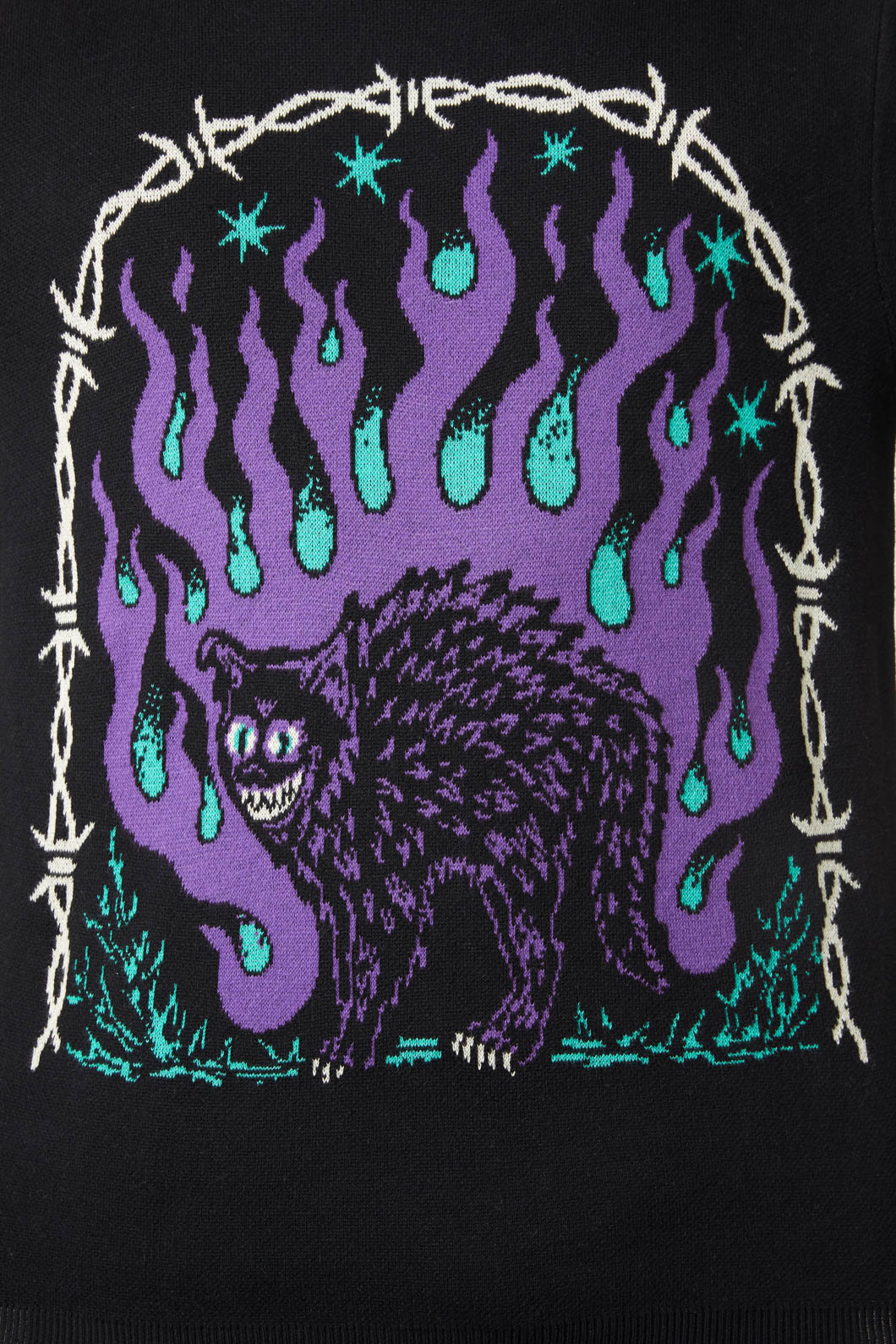 Dangerfield - Guiding Spirit Cat Knit - black