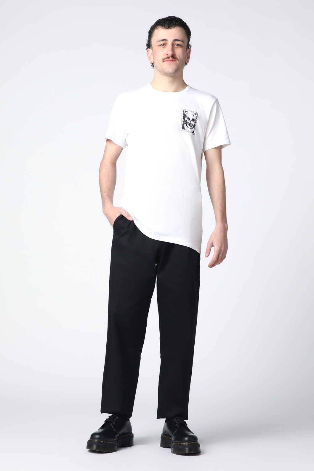 Dangerfield - Danger Danger Tee - white