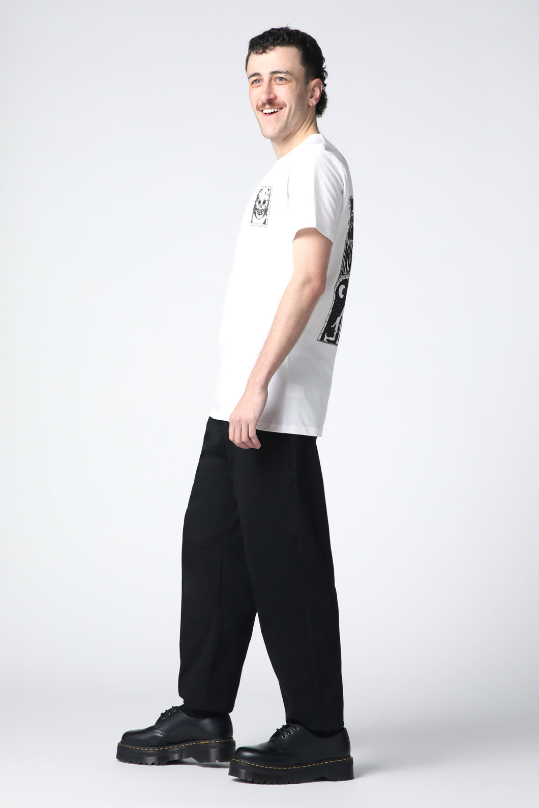 Dangerfield - Danger Danger Tee - white