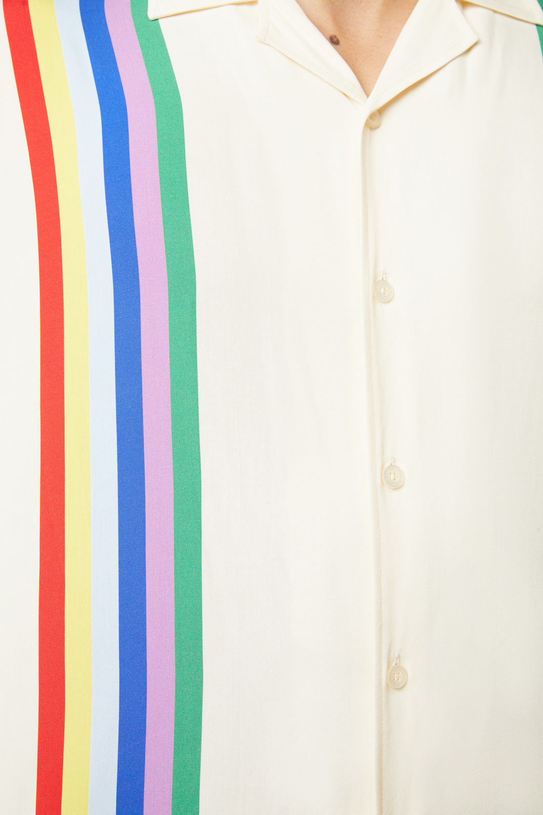 Dangerfield - Oh Behave Short Sleeve Shirt - cream