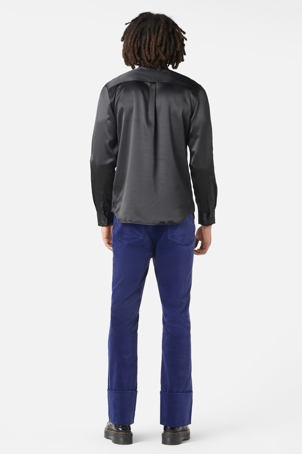 Dangerfield - Matrimonial Tux Style Long Sleeve Shirt - black