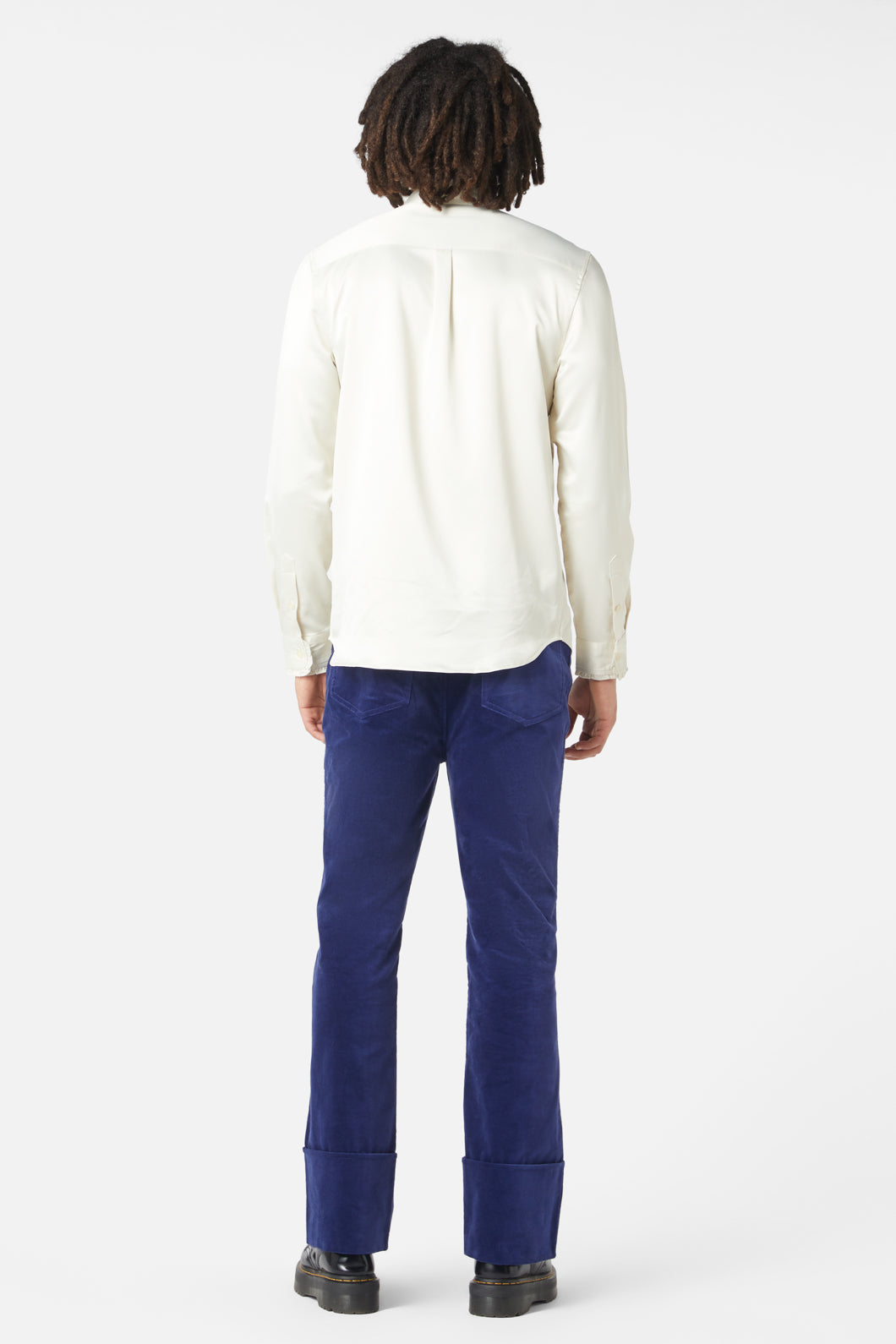 Dangerfield - Matrimonial Tux Style Long Sleeve Shirt - cream