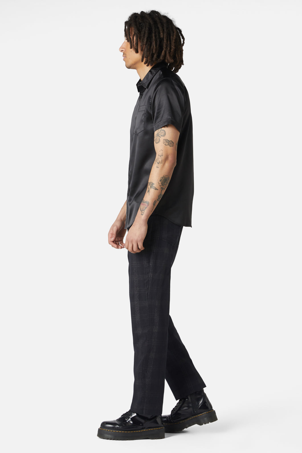 Dangerfield - Industrial Hybrid Short Sleeve Shirt - black