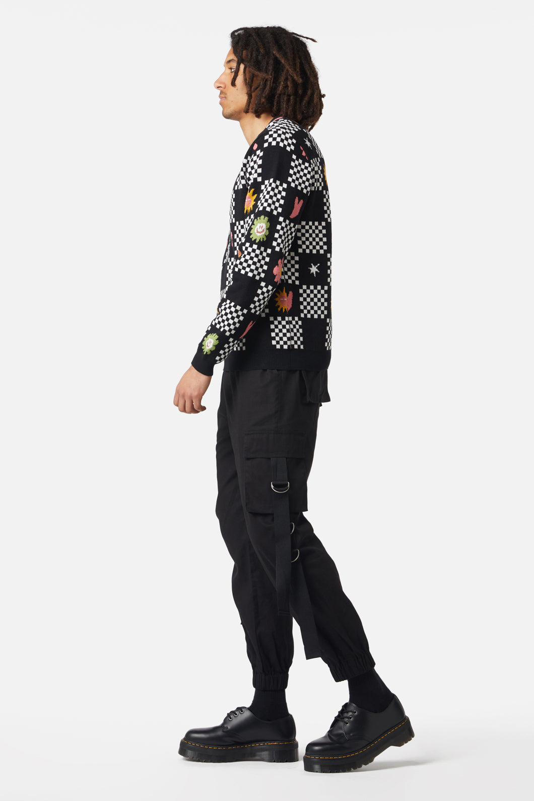 Dangerfield - Chess At Picnic Knit - multi