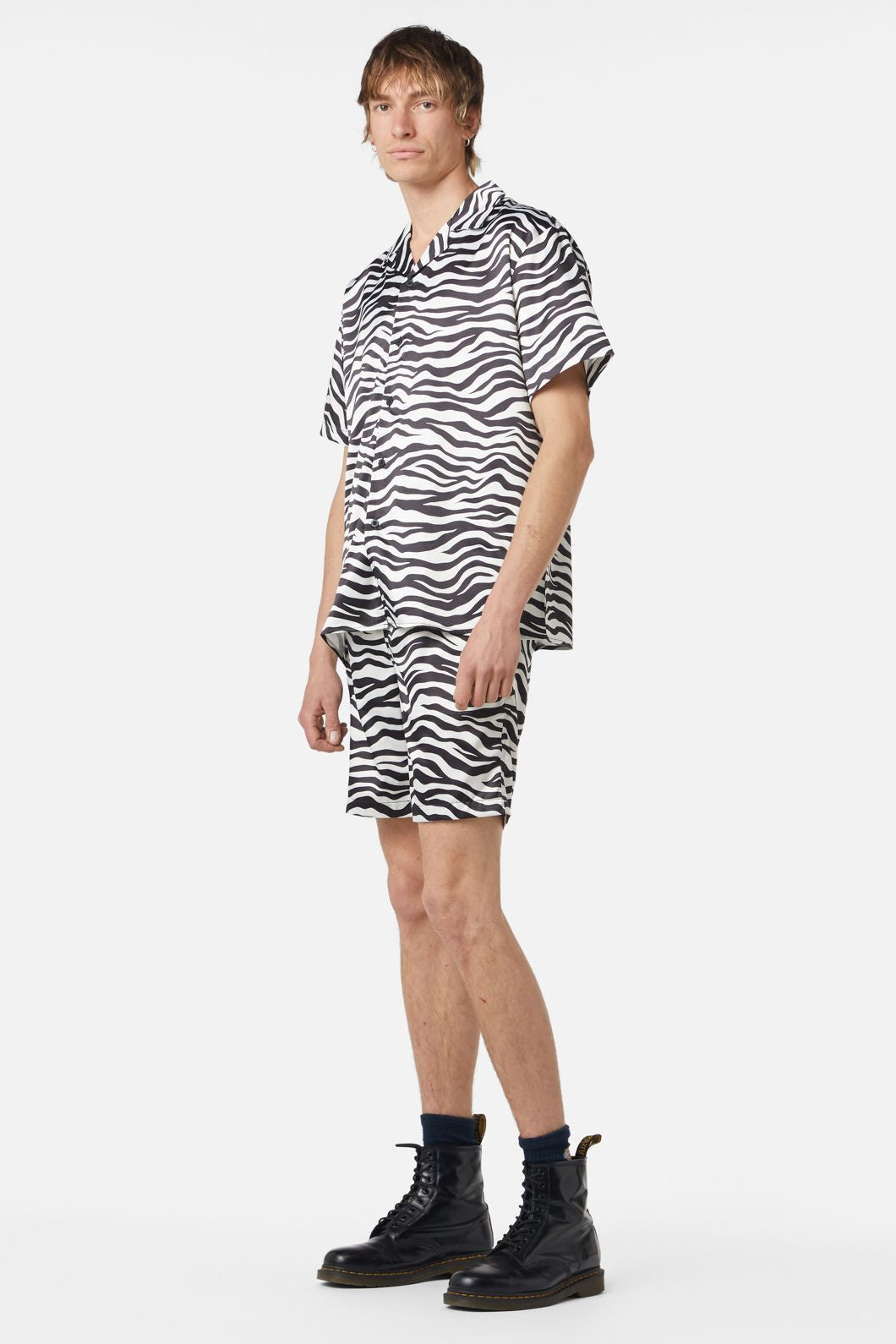 Dangerfield - Call Of The Wild SS Shirt - black-white