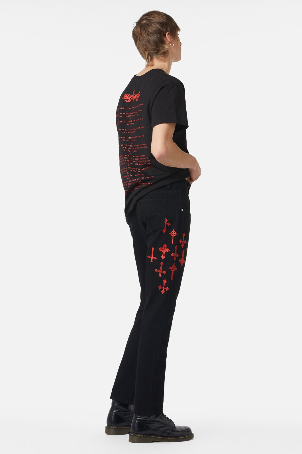 Dangerfield - Hail Lilith Skinny Unisex Jean - black