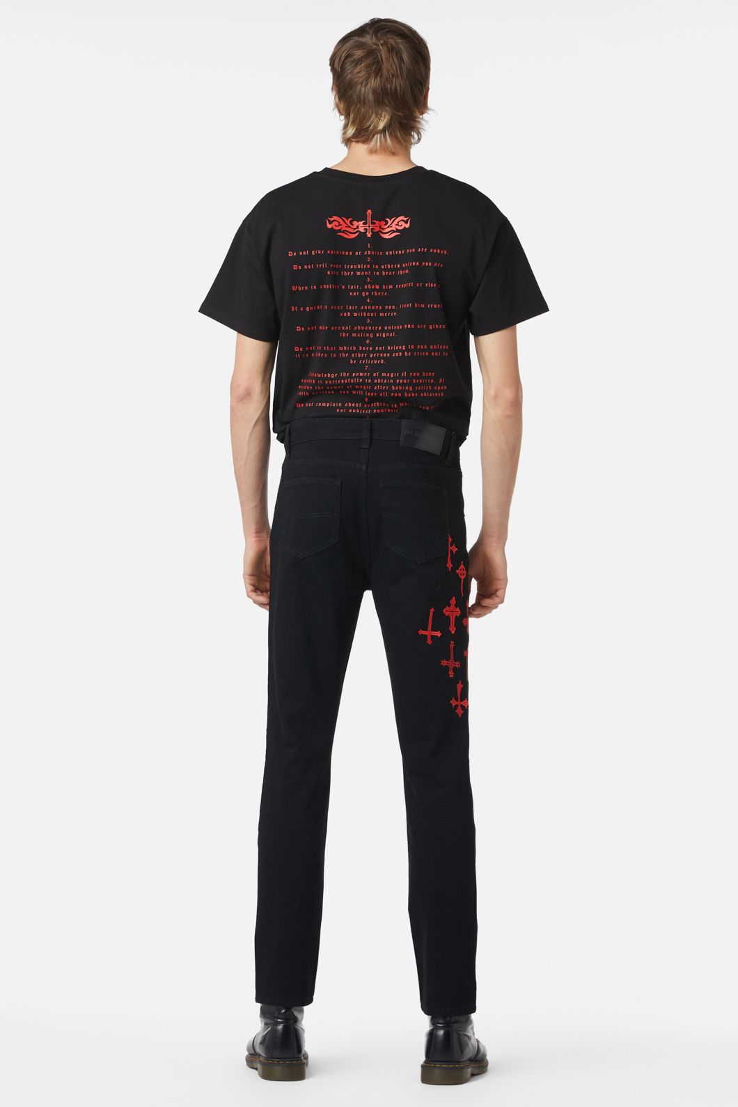 Dangerfield - Hail Lilith Skinny Unisex Jean - black