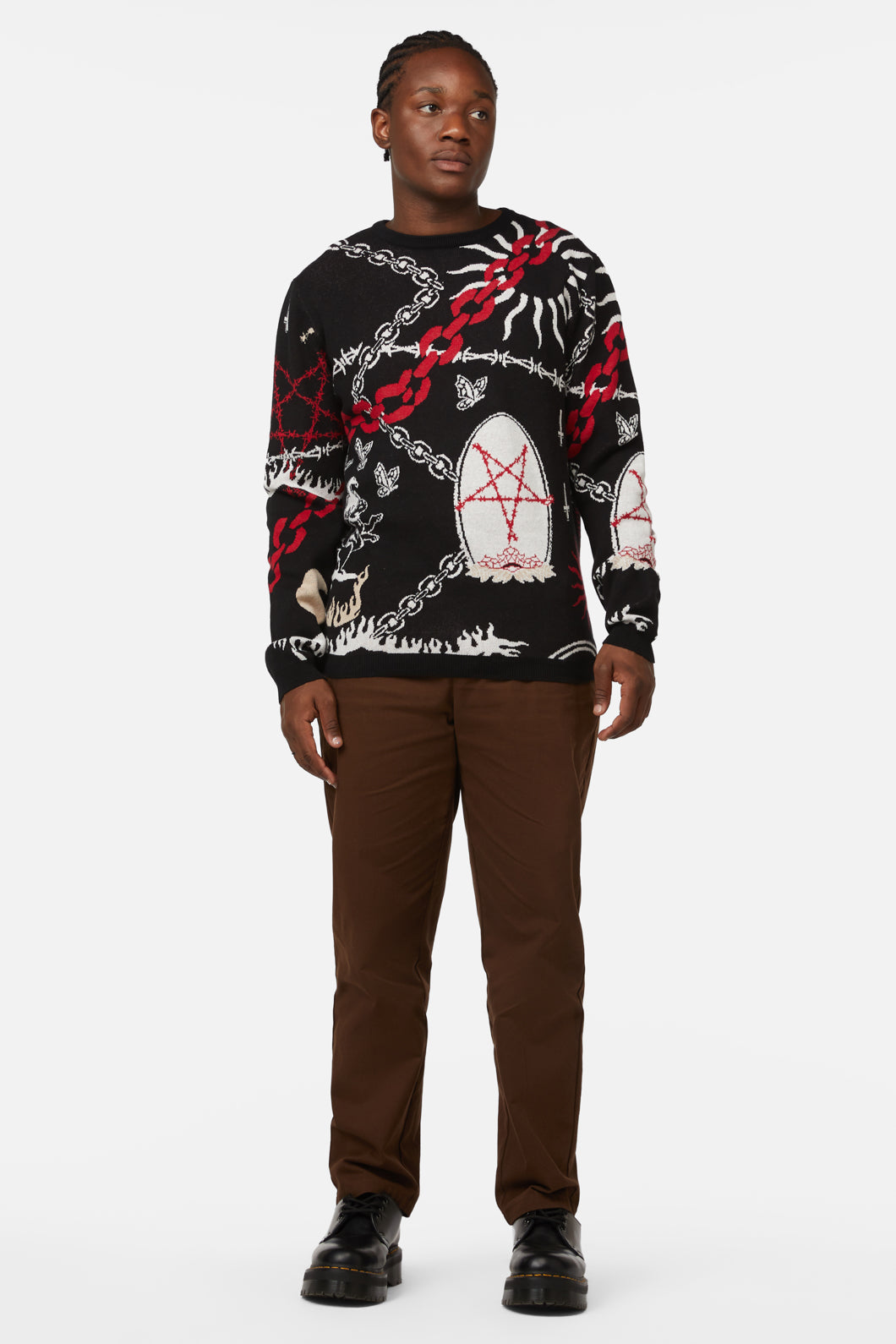 Dangerfield - Dark Tarot Knit - black
