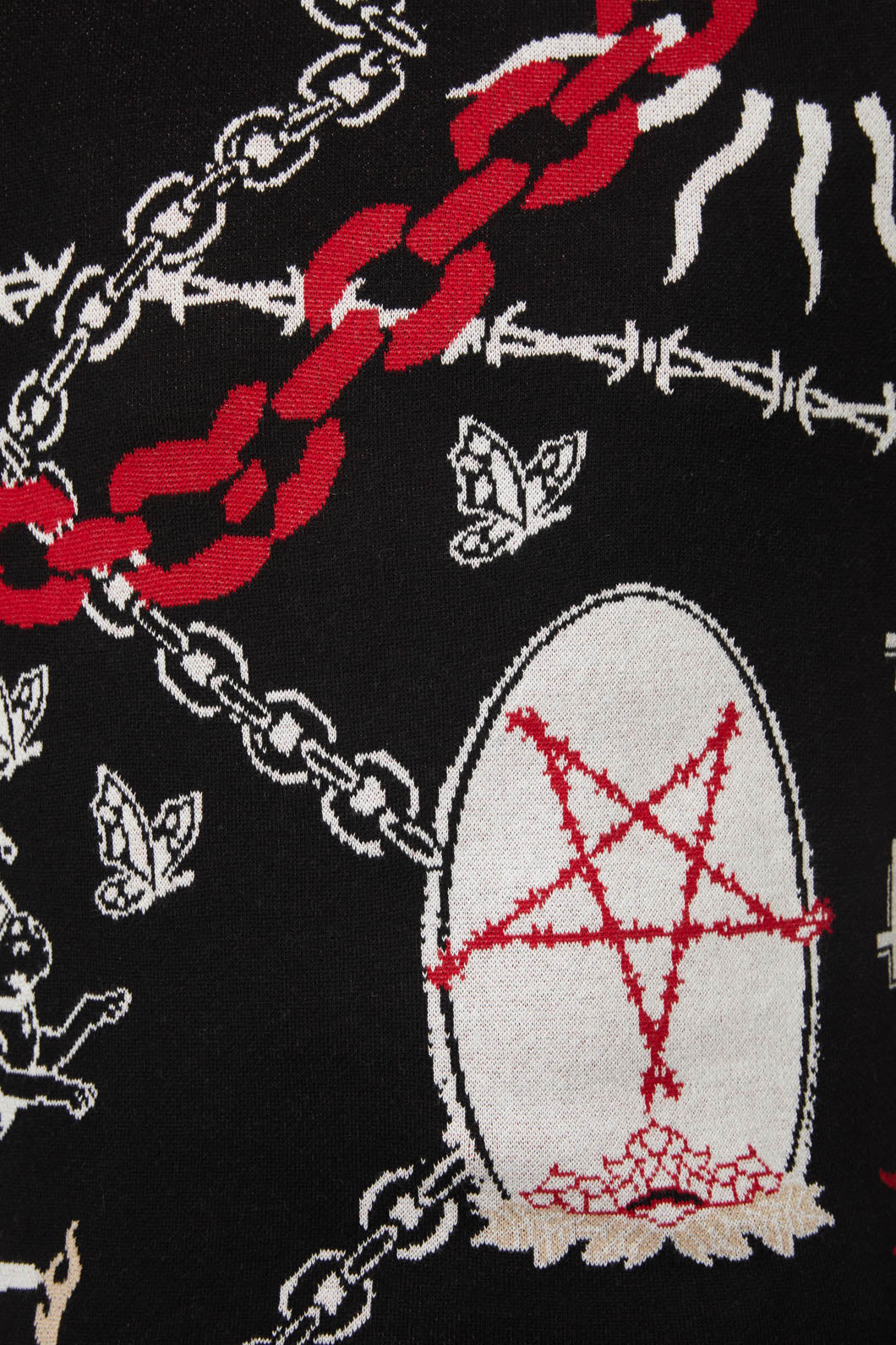 Dangerfield - Dark Tarot Knit - black