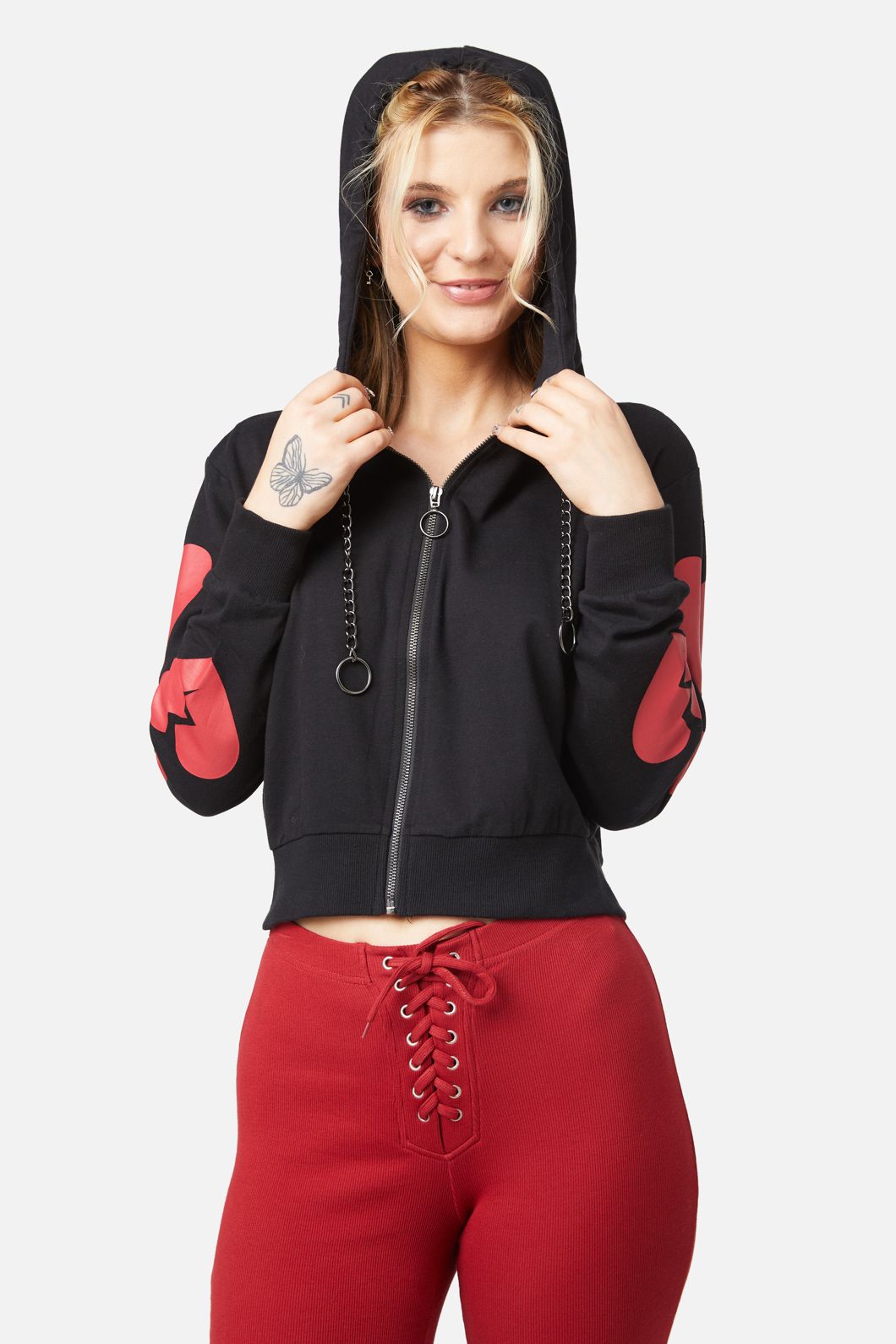 Dangerfield - In A Heartbeat Hoodie - black