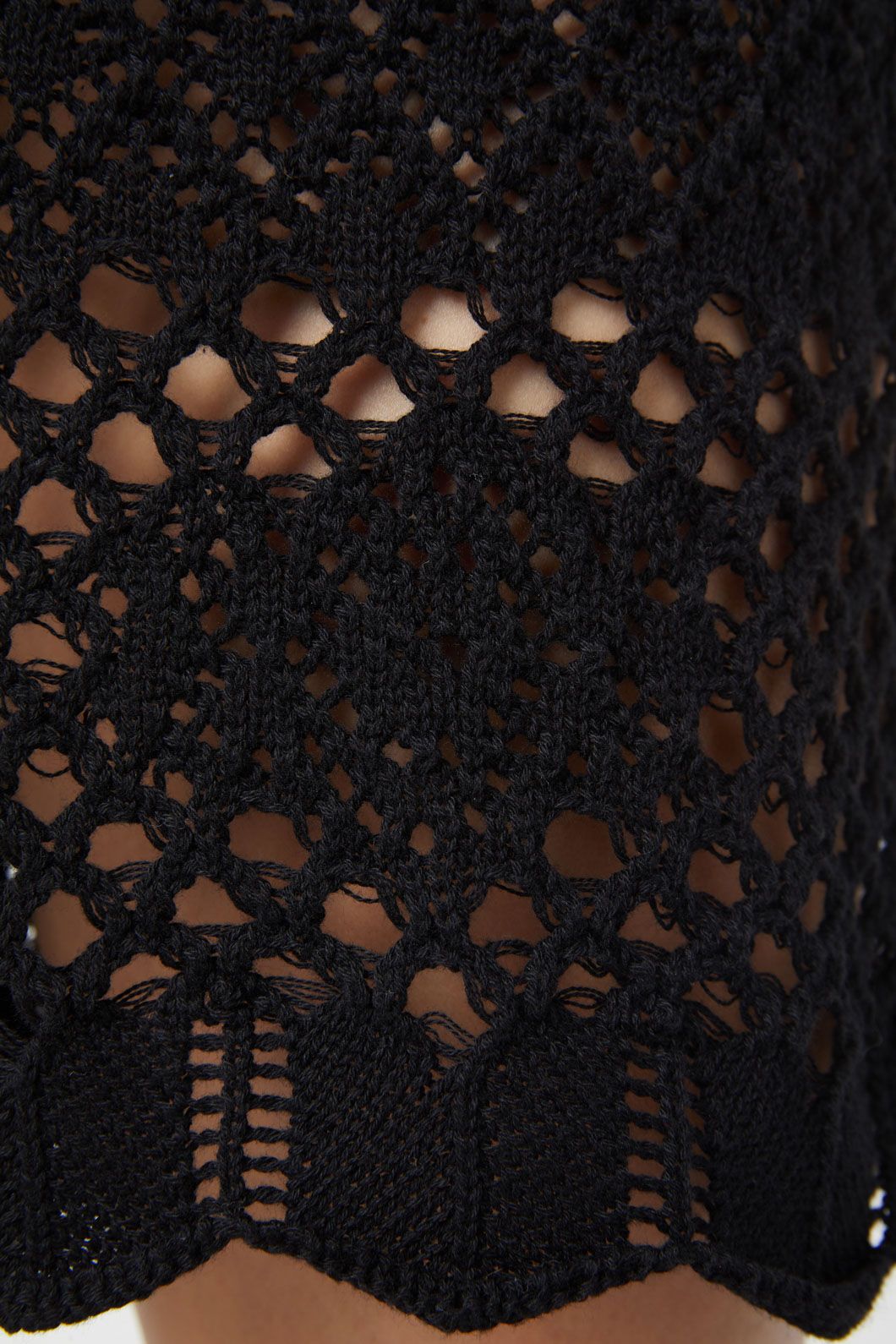 Dangerfield - Farrah Crochet Short - black