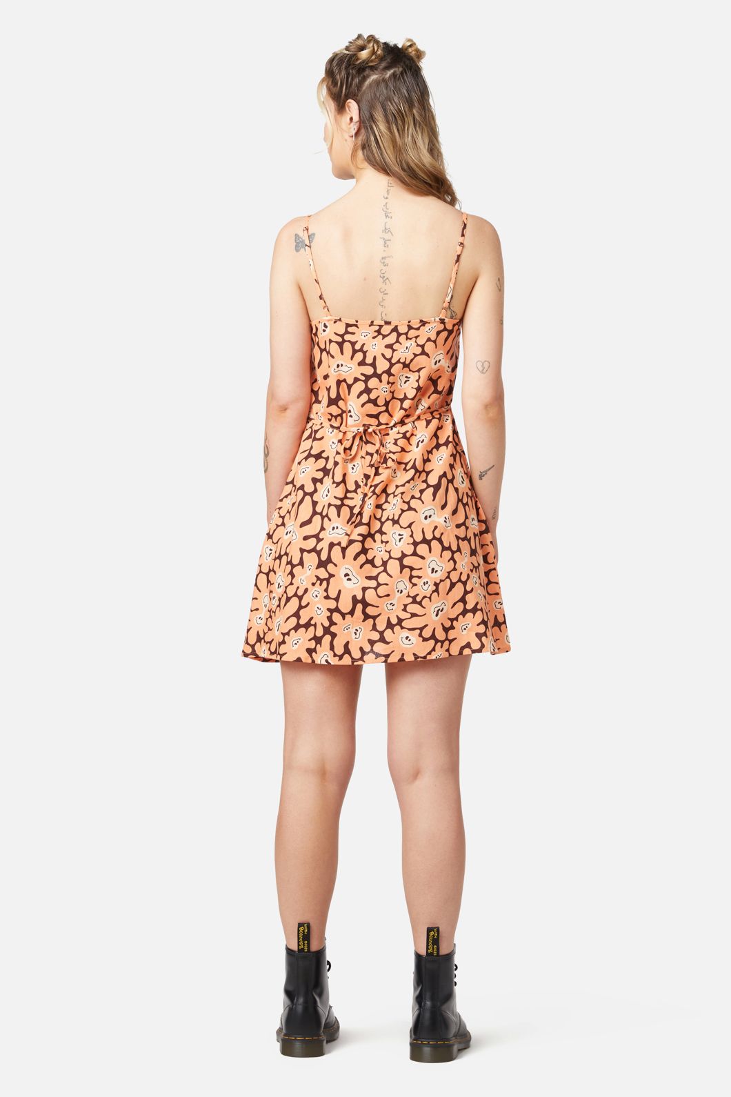 Dangerfield - Flower Frenzy Dress - brown