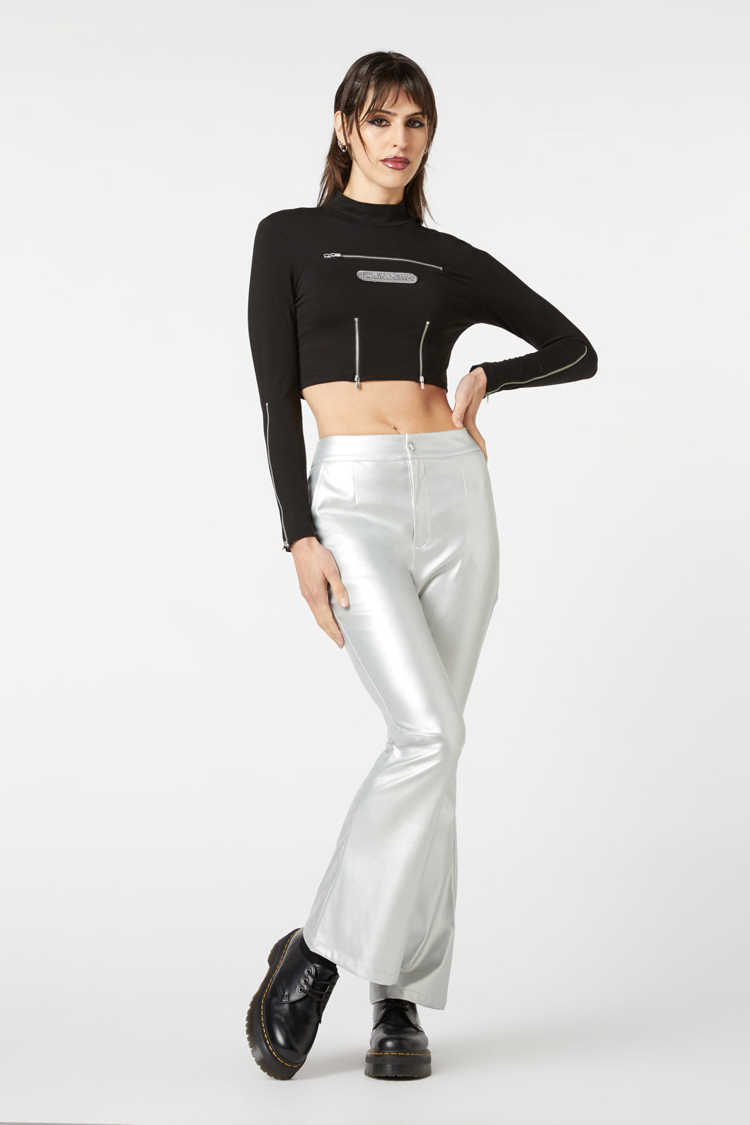 Dangerfield - Radioactive Raver Zip Top - black