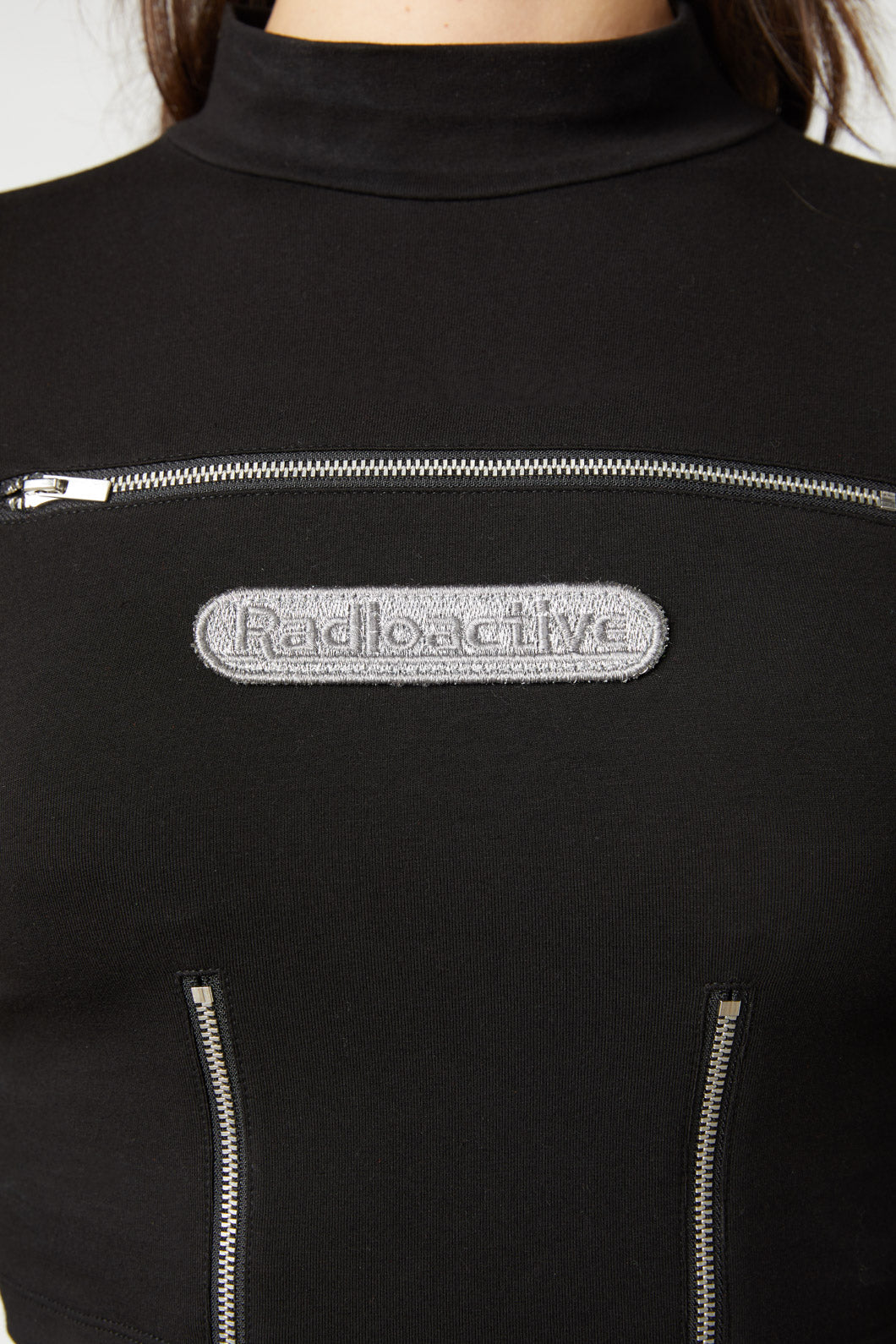 Dangerfield - Radioactive Raver Zip Top - black