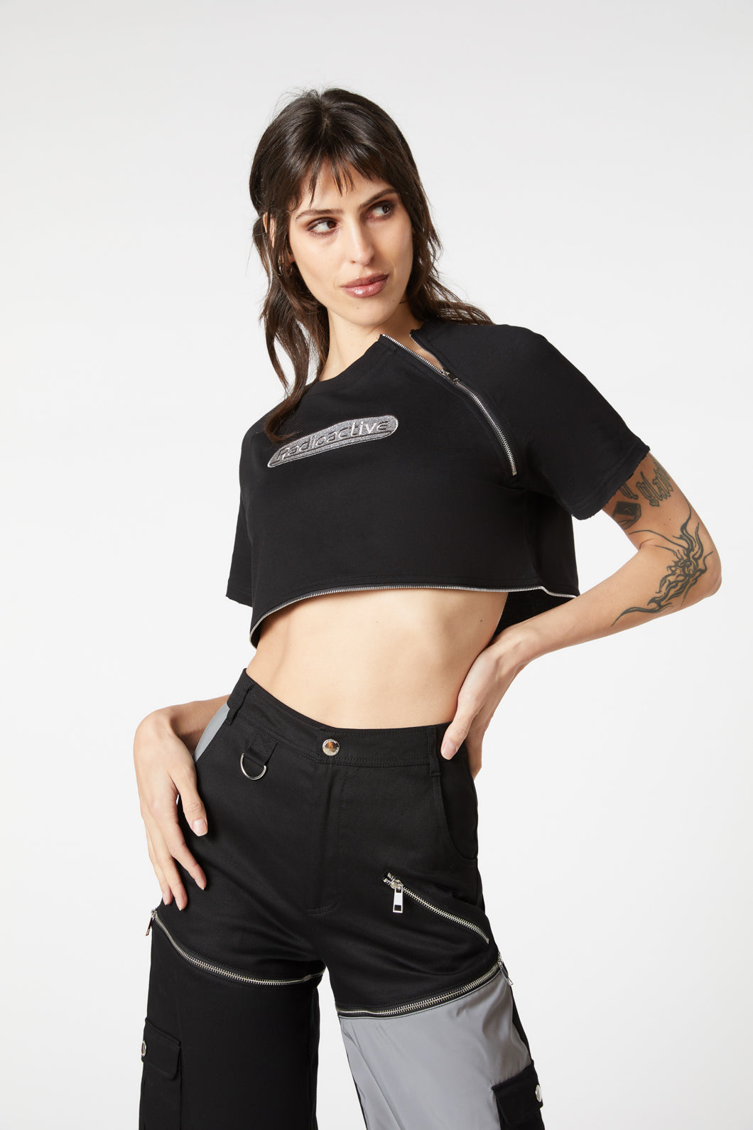 Dangerfield - Radioactive Raver Tee Dress - black
