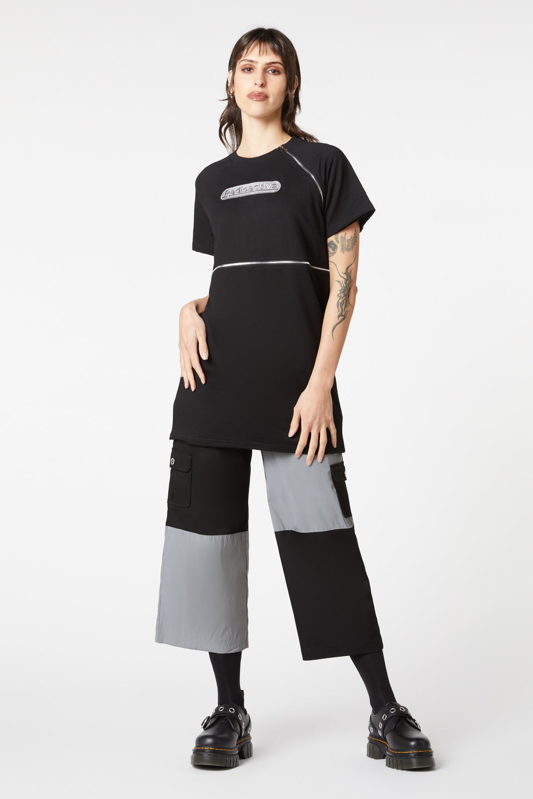 Dangerfield - Radioactive Raver Tee Dress - black