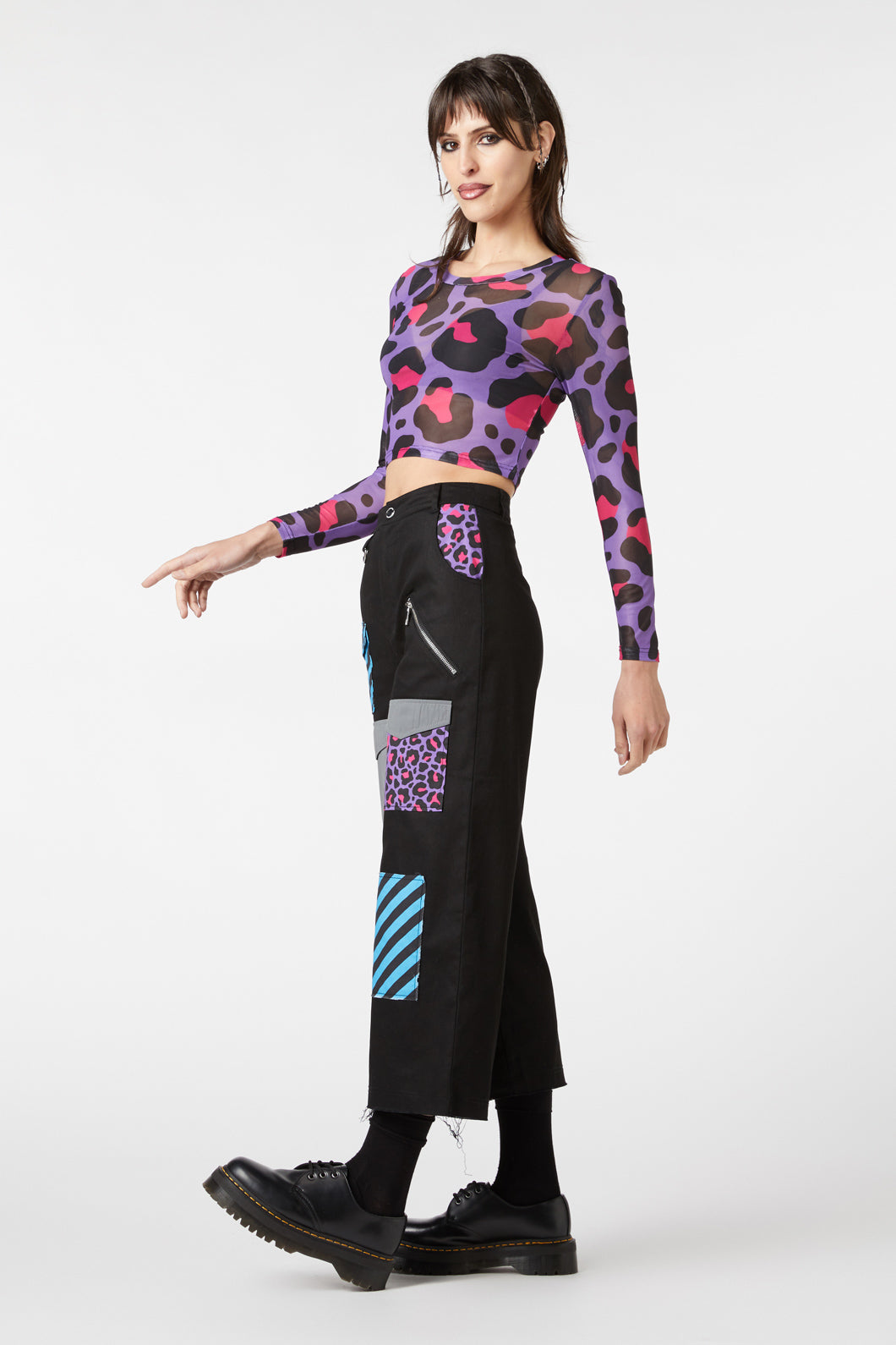 Dangerfield - Major Meow Cargo Pant - multi