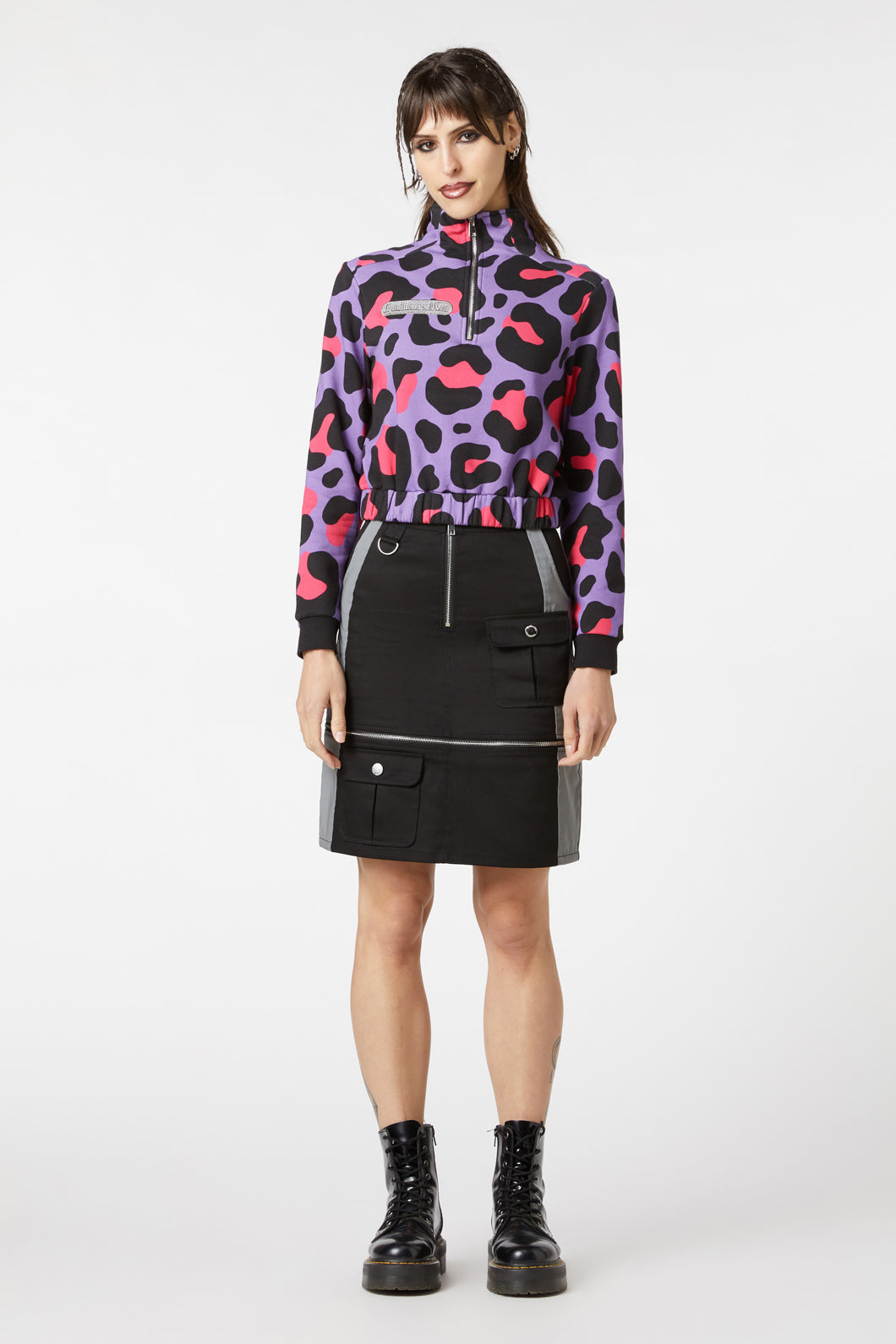 Dangerfield - On Fleece Sweater - purple