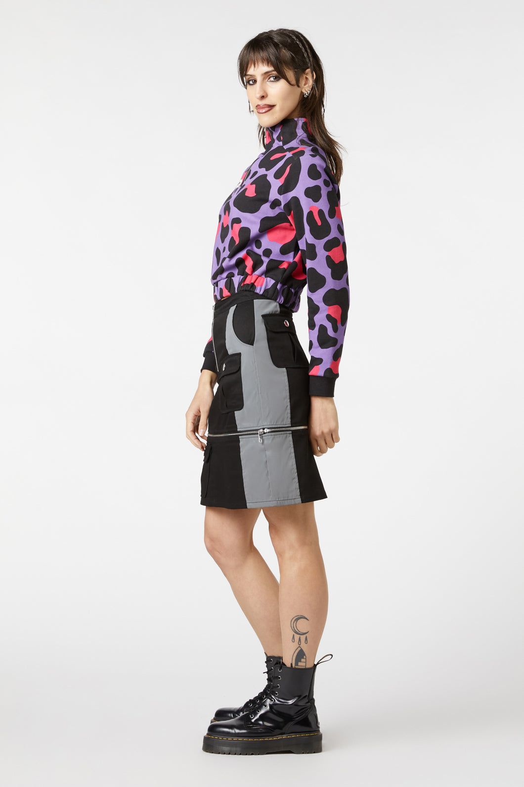 Dangerfield - On Fleece Sweater - purple