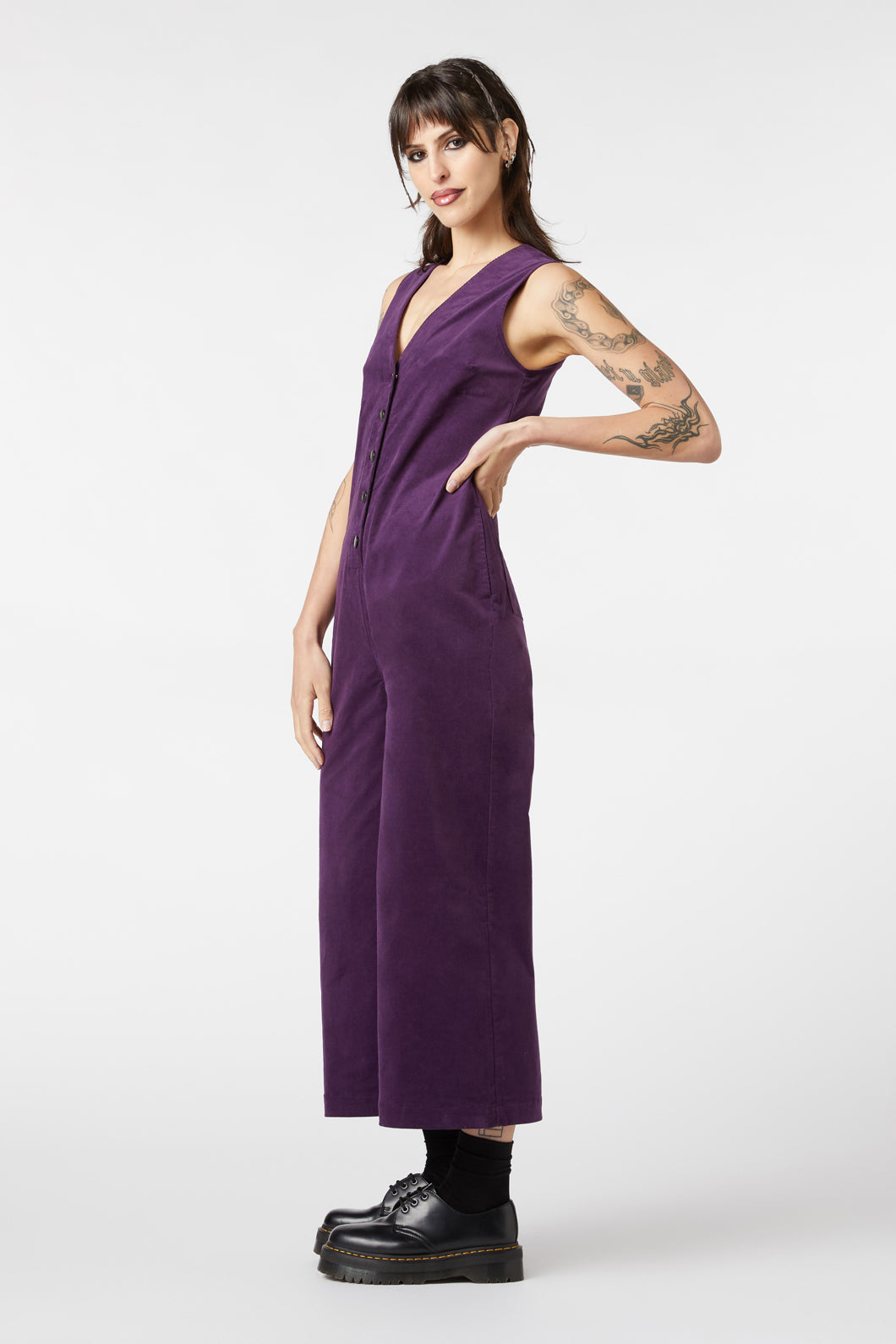 Dangerfield - Grapejuice Overall - plum