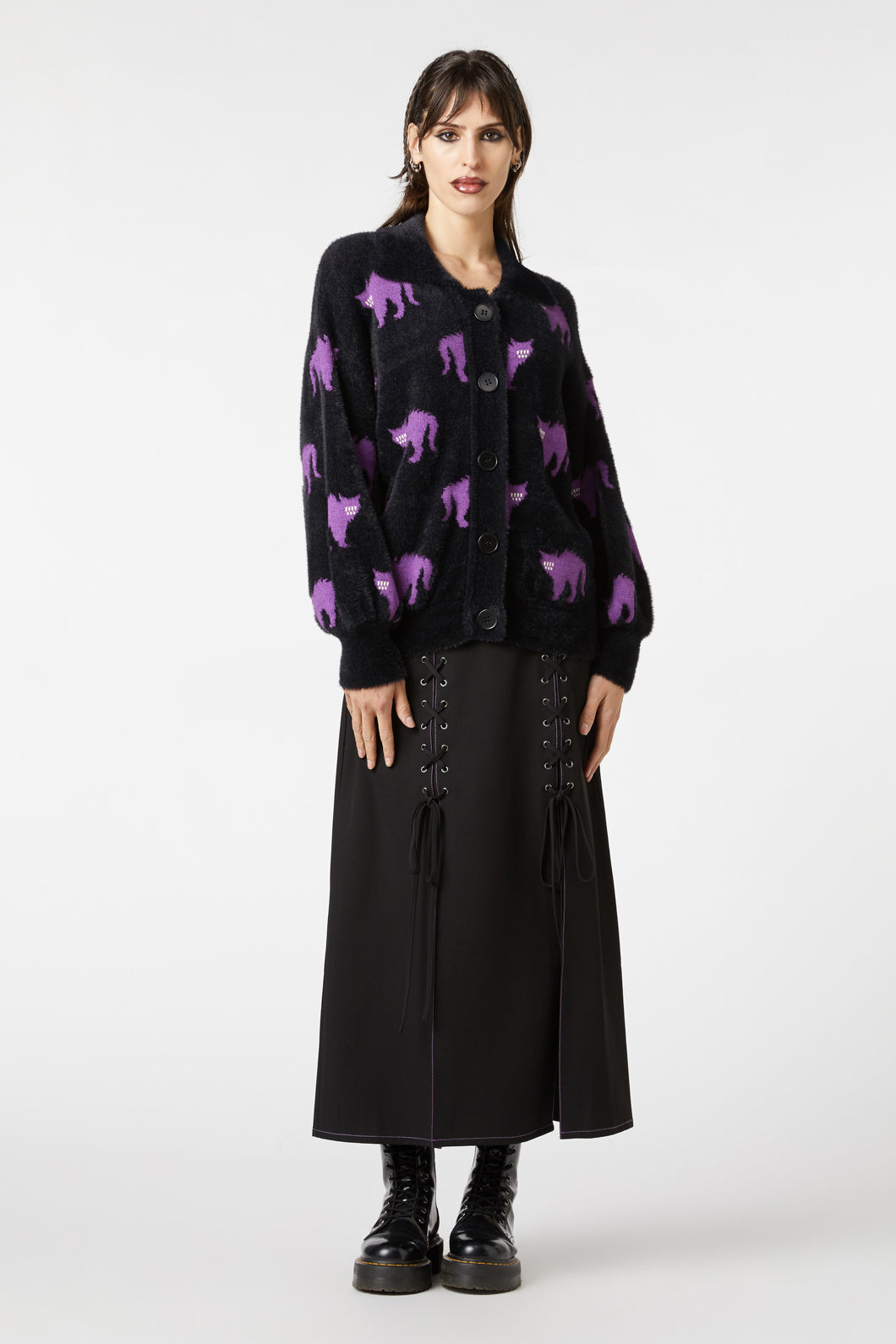 Dangerfield - Everyones Mad Cardi - black