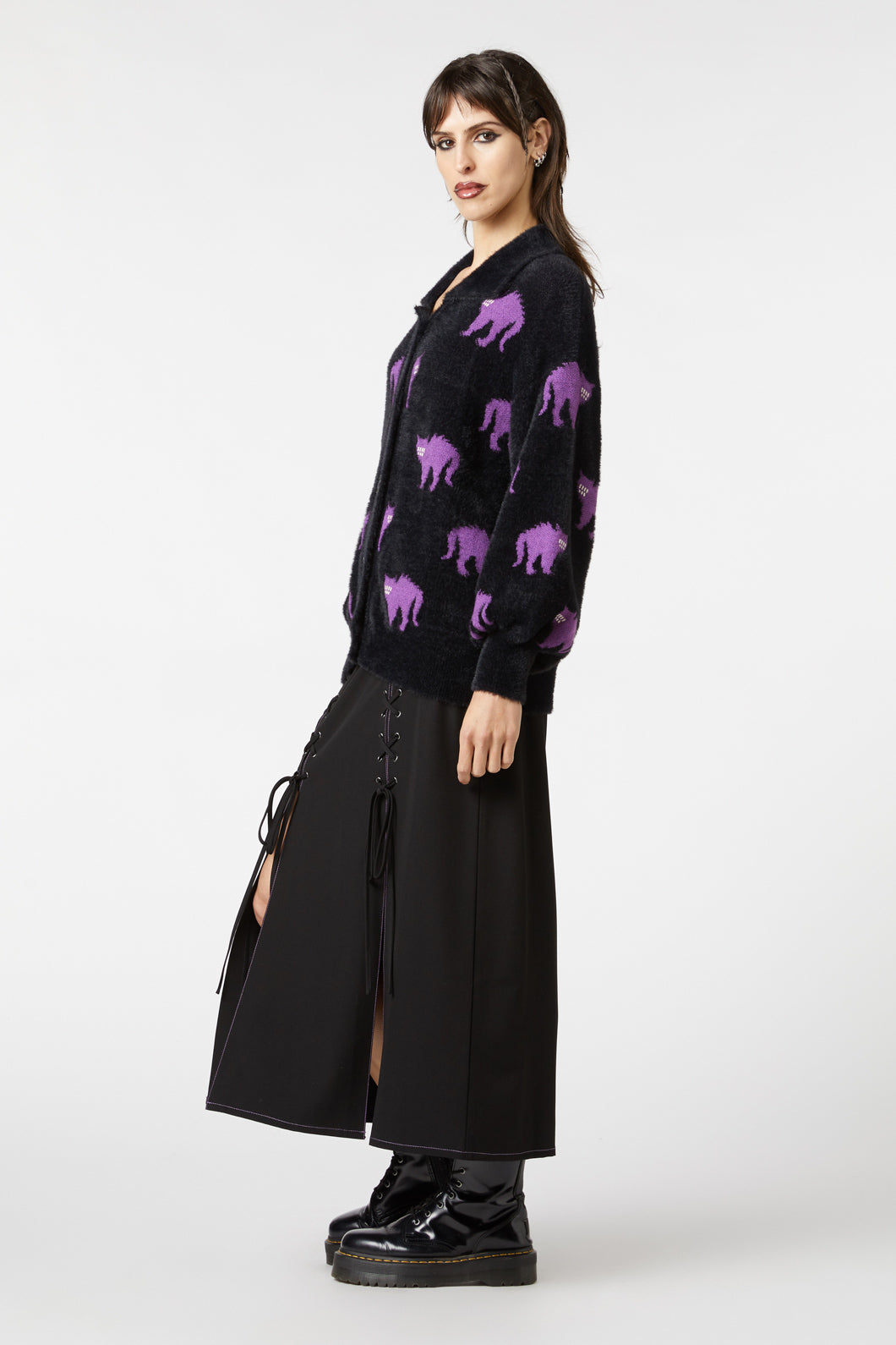 Dangerfield - Everyones Mad Cardi - black