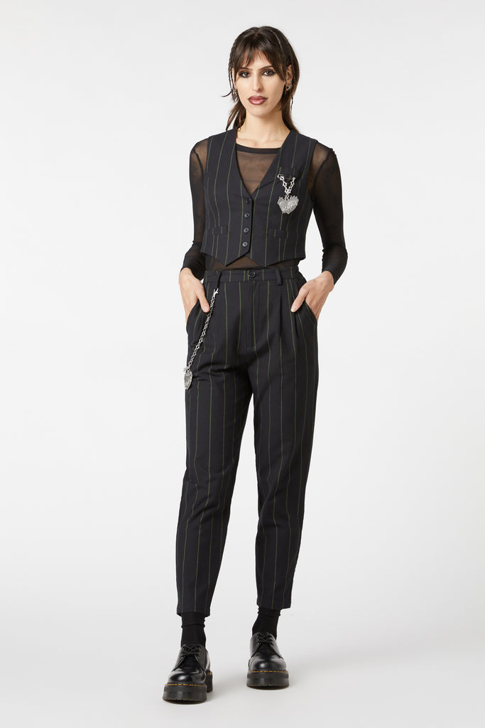 Mystery Pinstripe Vest Dangerfield