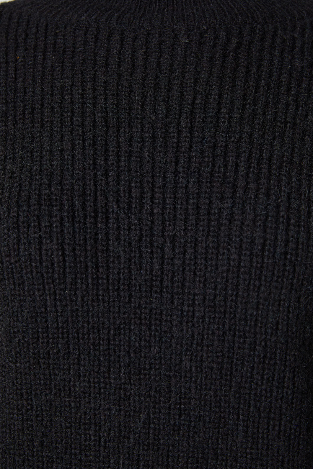 Dangerfield - Time & Date Fluffy Jumper - black