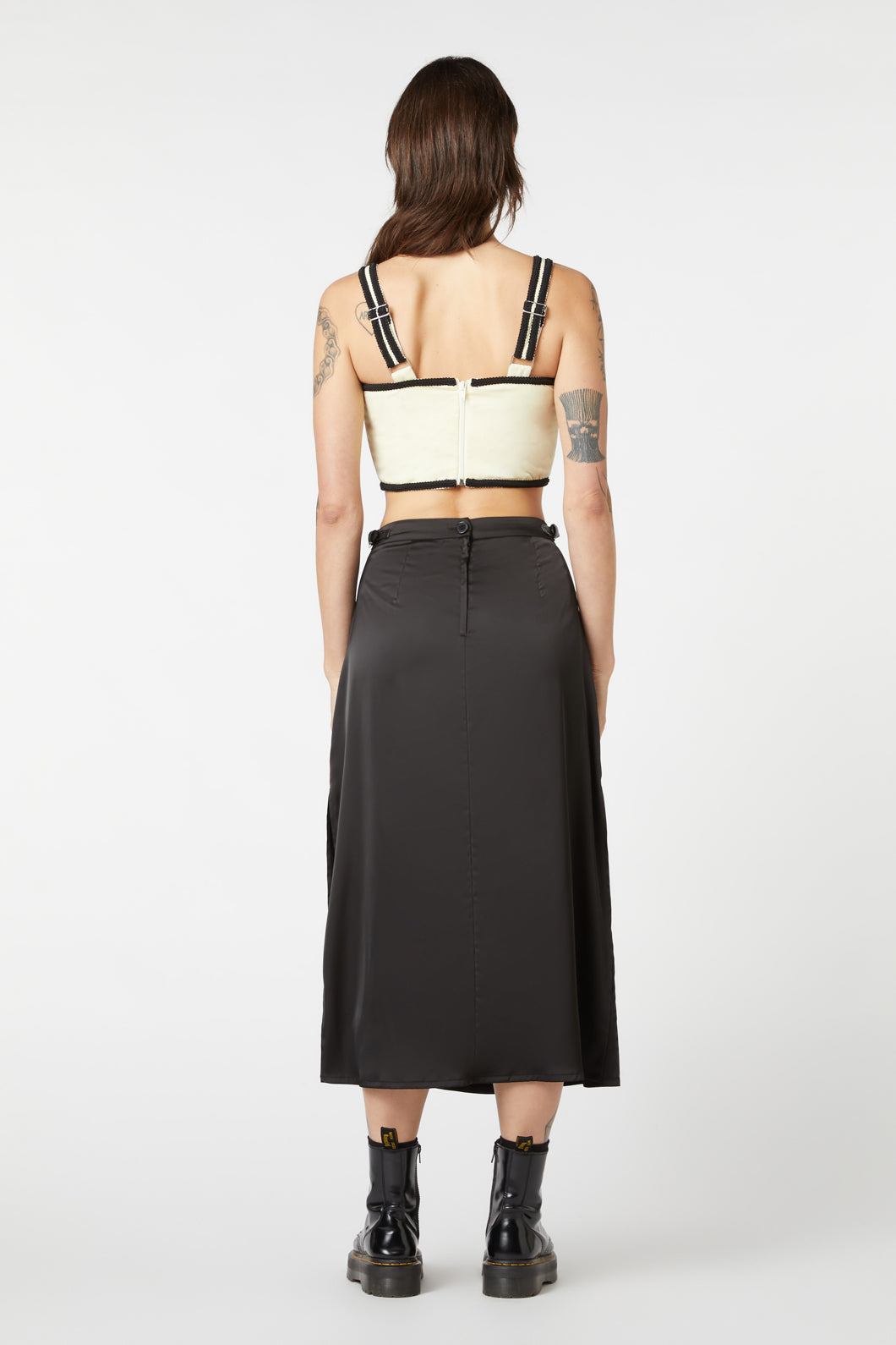 Dangerfield - 10th House Velvet Corset - champagne