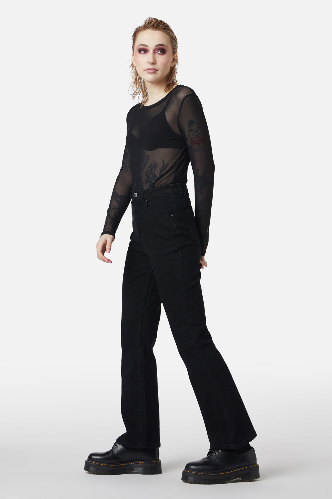Dangerfield - Flare Danger Jeans - black