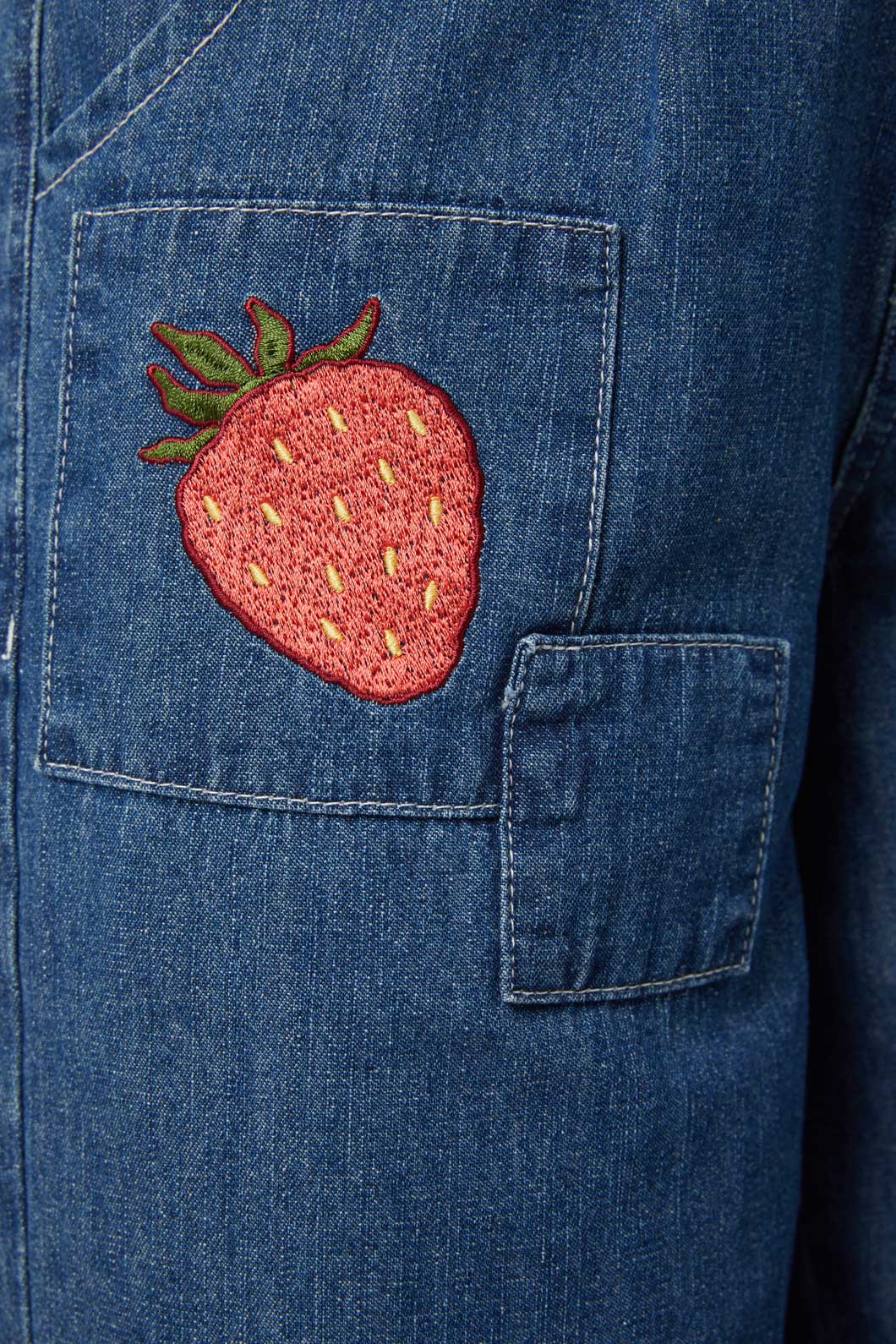 Dangerfield - Strawberry Patch Peg Leg Jeans - blue