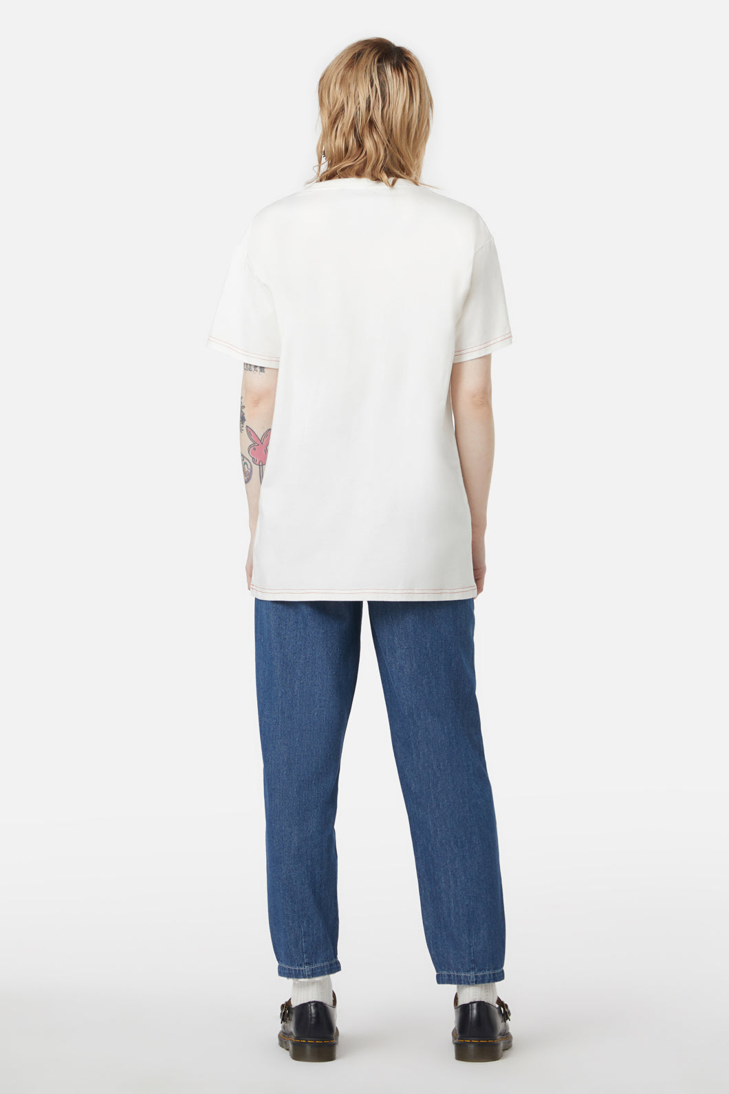 Dangerfield - Strawberry Surprise Tee - cream