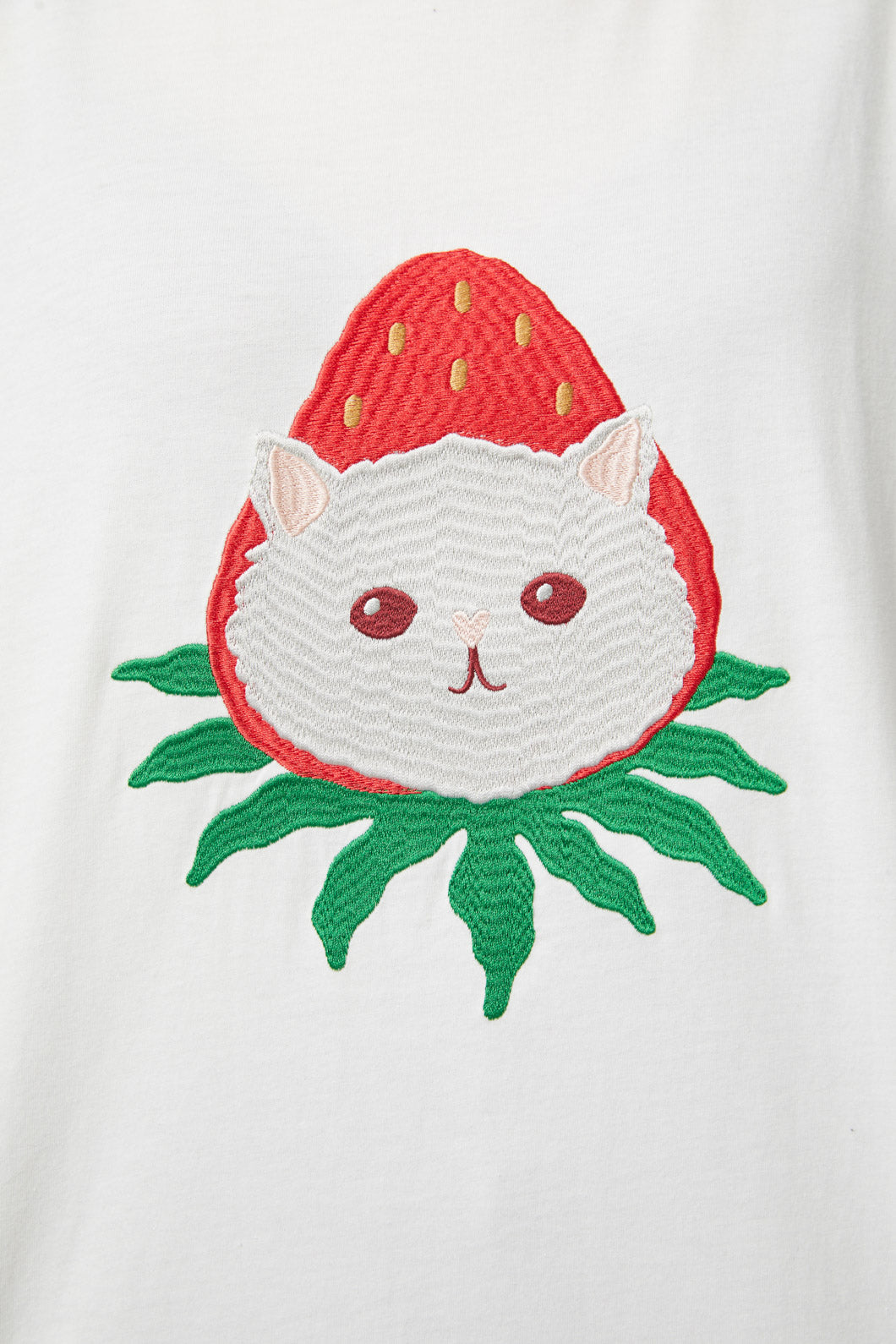 Dangerfield - Strawberry Surprise Tee - cream